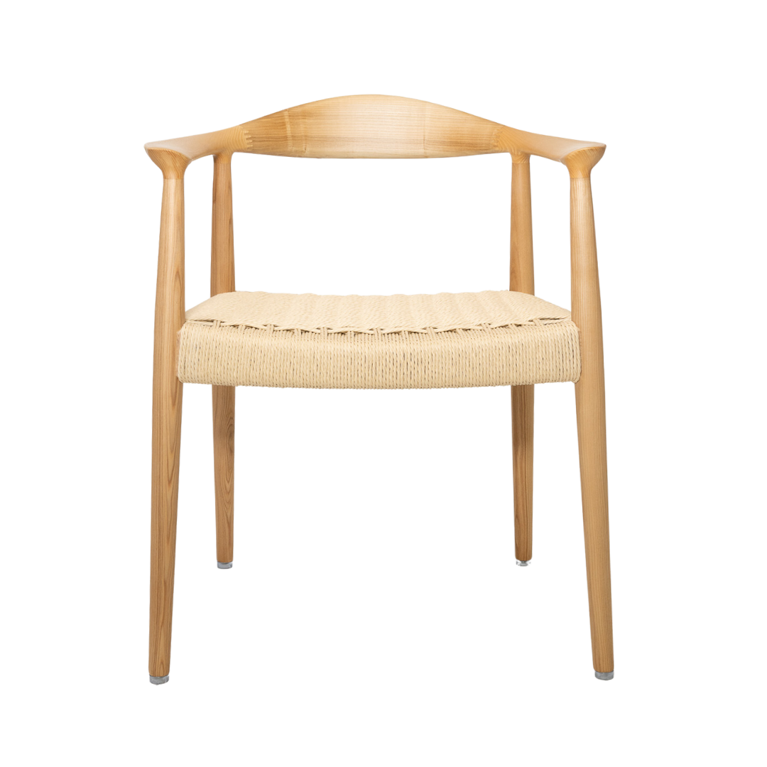 Kennedy Armchair (Ash/Woven Cord)