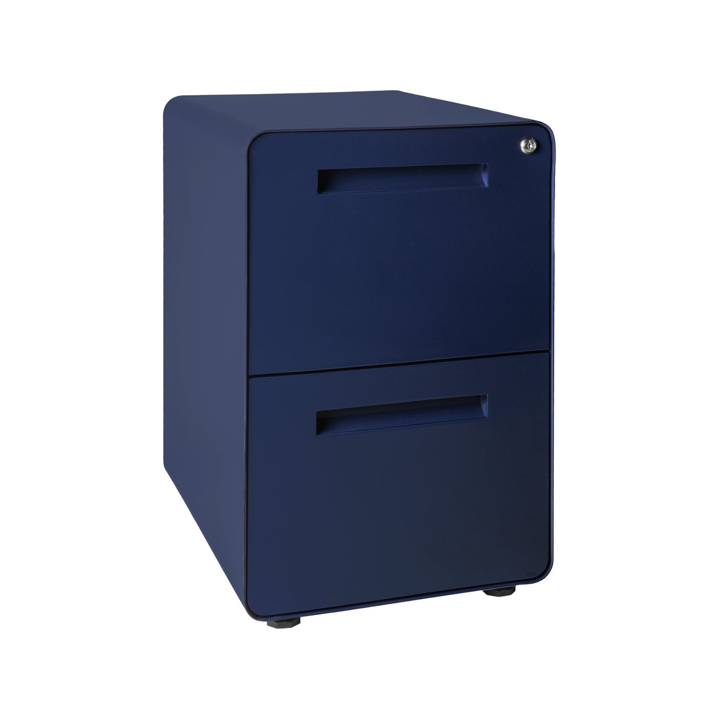 Stockpile Curve 2-Drawer File Cabinet (Navy Blue)