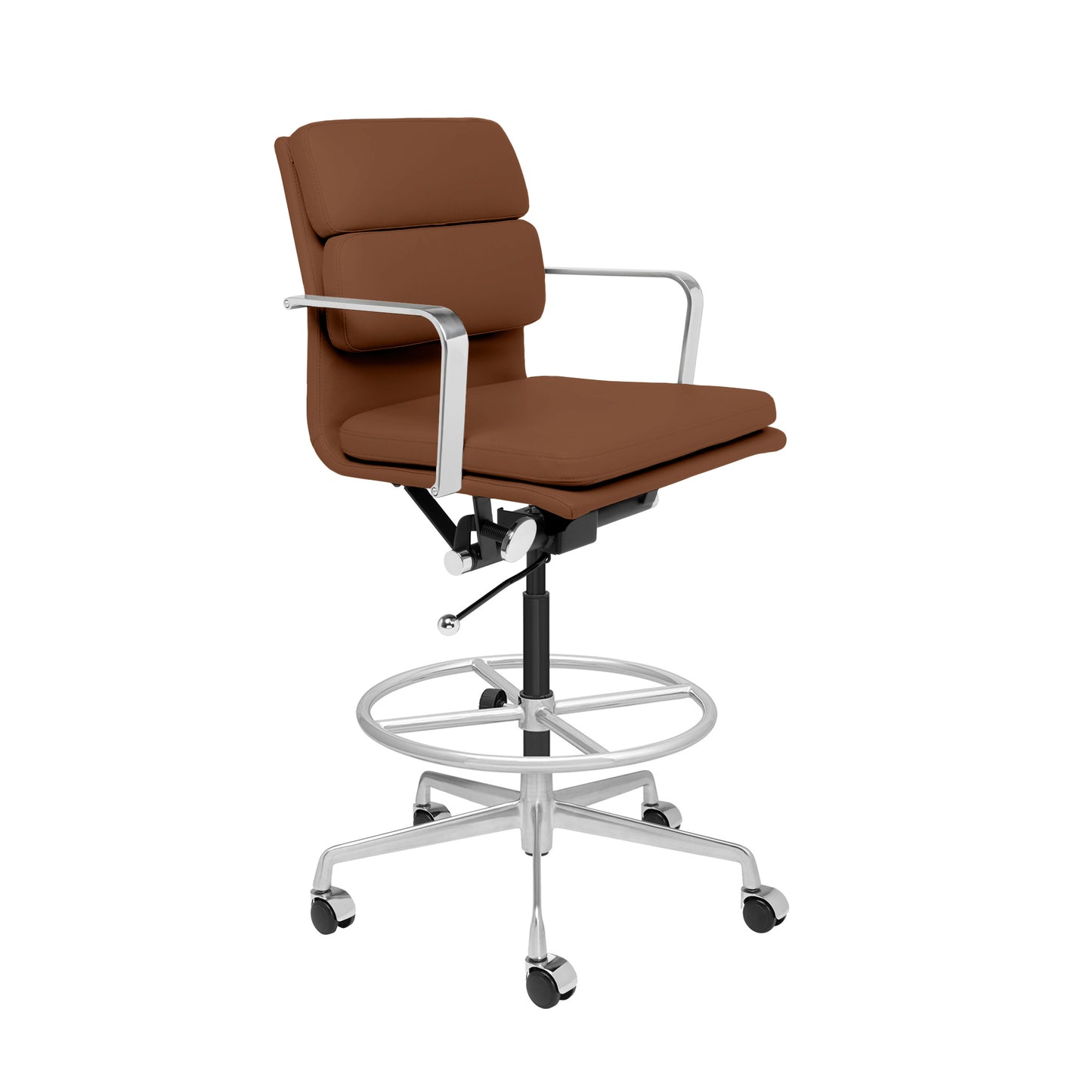 SOHO II Padded Drafting Chair (Brown)
