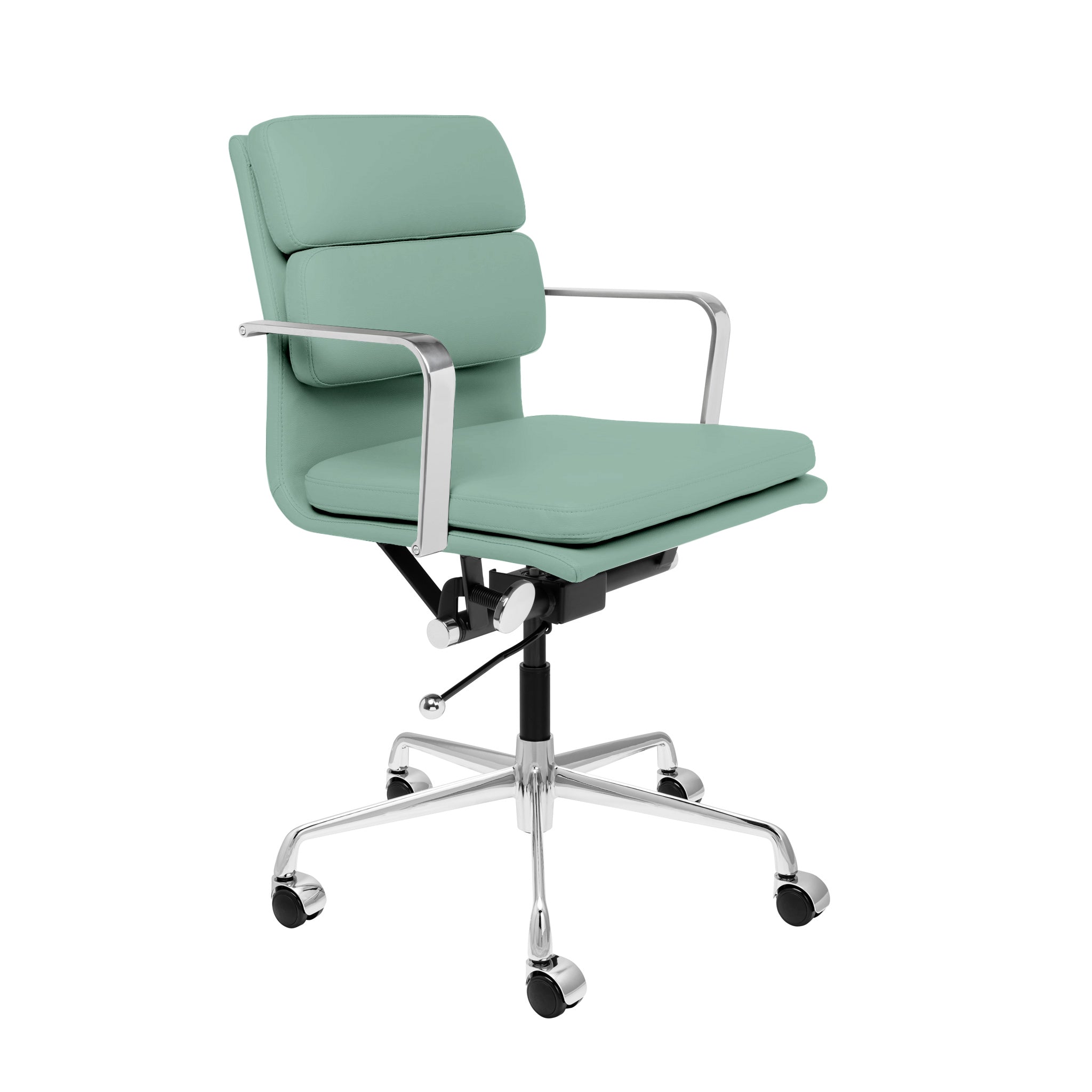 SOHO II Padded Management Chair (Sage Green) – Laura Furniture