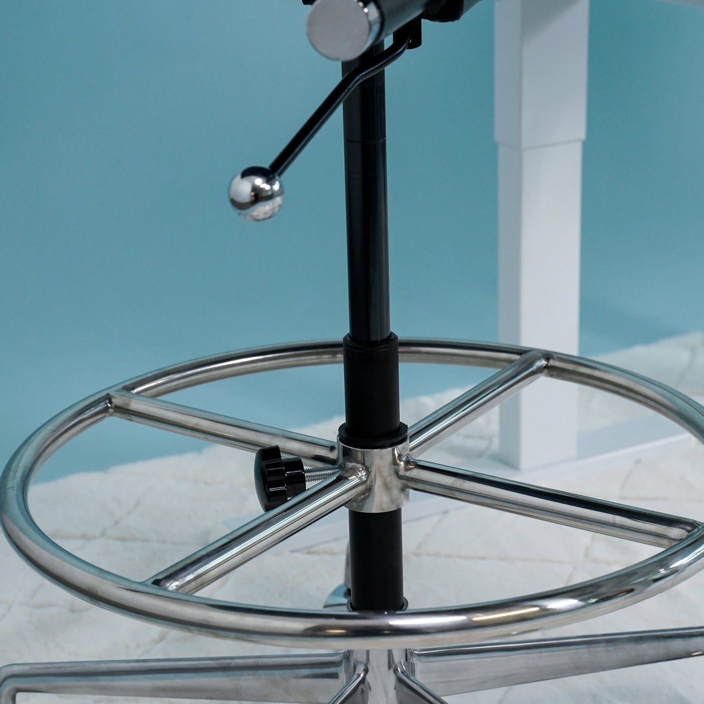 SOHO II Padded Drafting Chair (Blue)