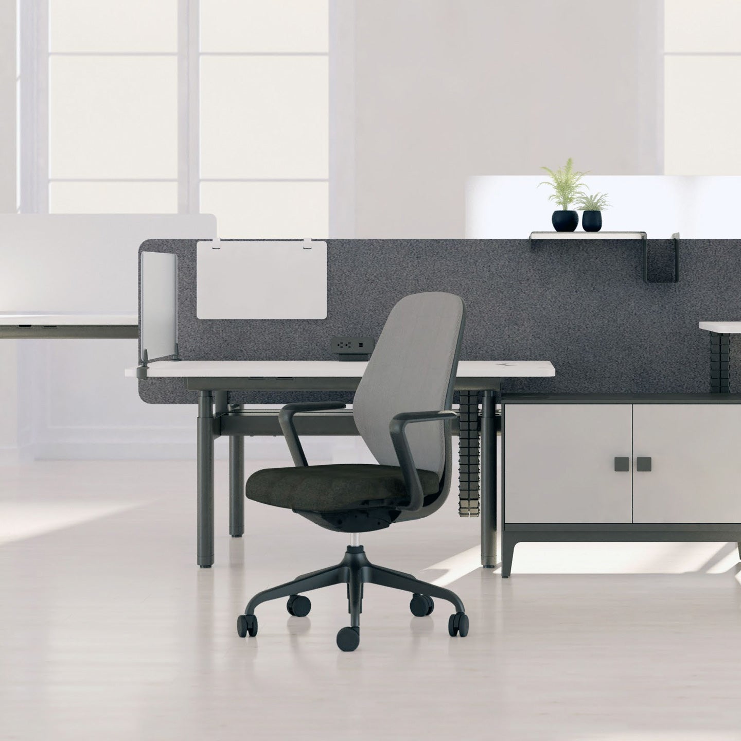 Futura Office Chair (Dark Grey)