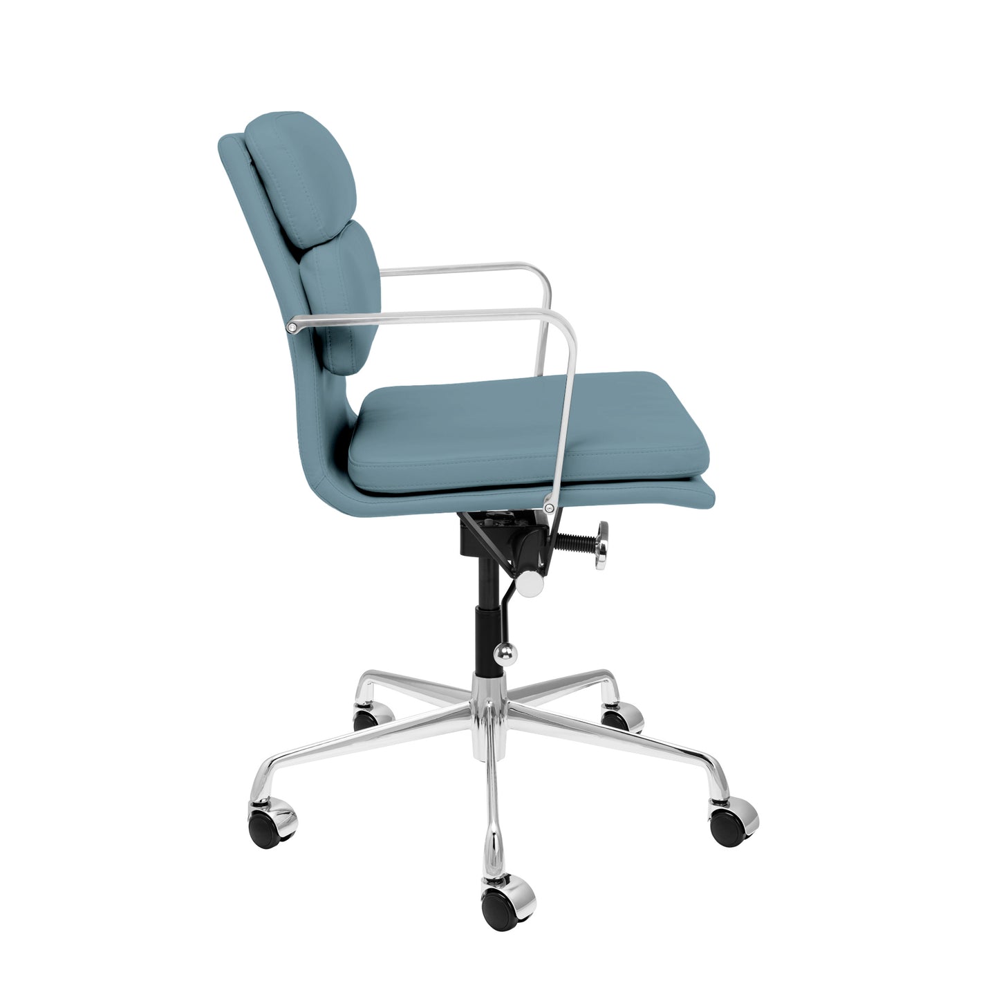 SOHO II Padded Management Chair (Coastal Blue)