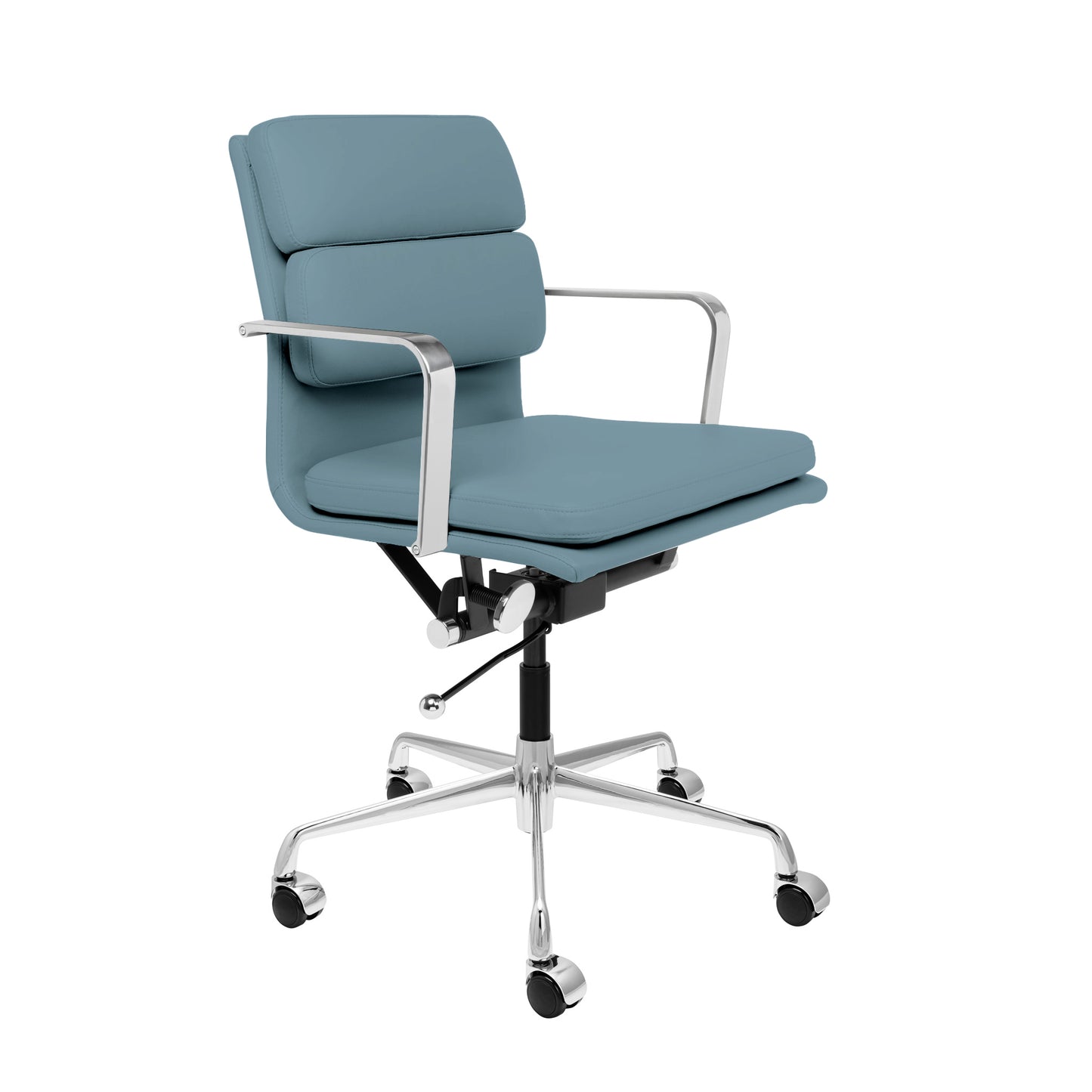 SOHO II Padded Management Chair (Coastal Blue)