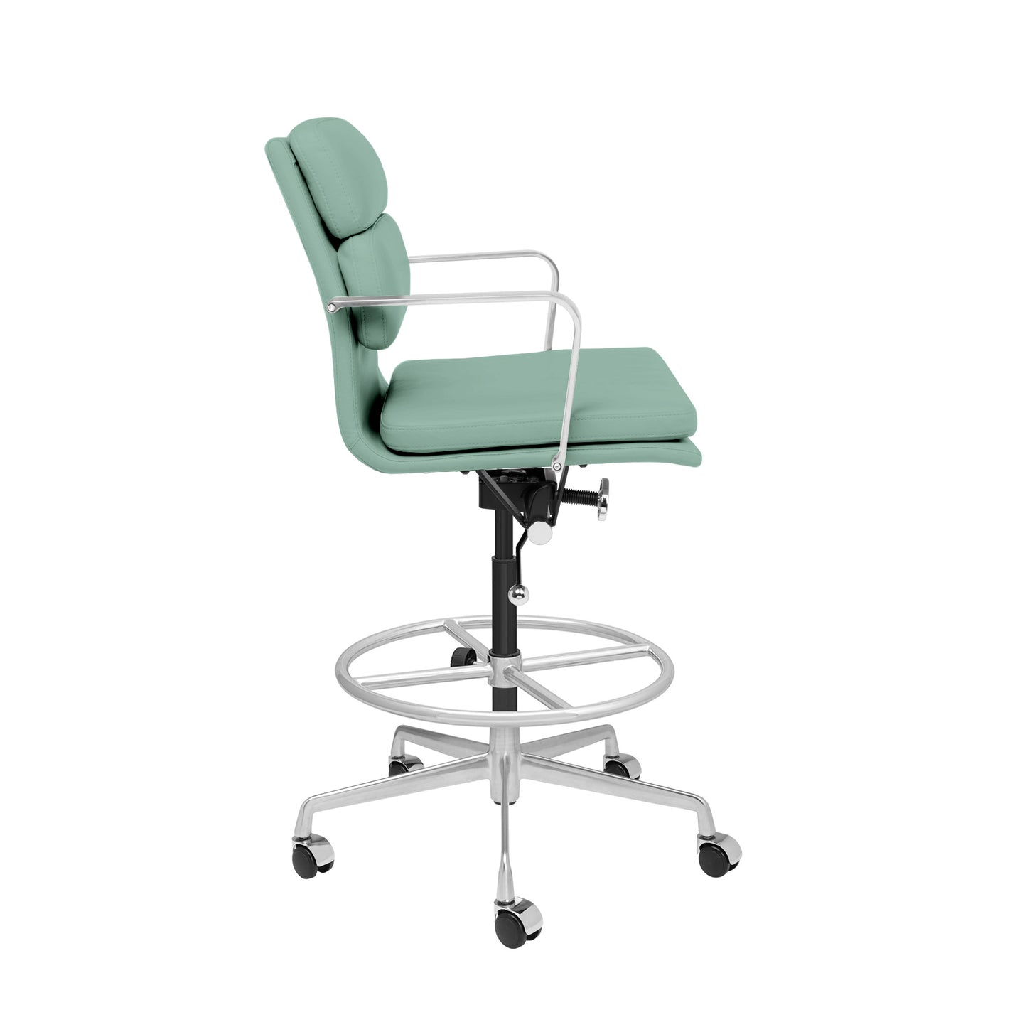 SOHO II Padded Drafting Chair (Sage Green)