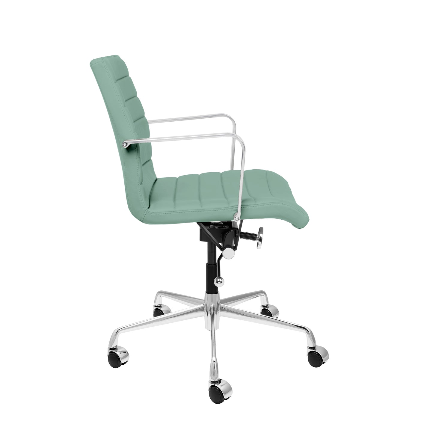 SOHO II Ribbed Management Chair (Sage Green)