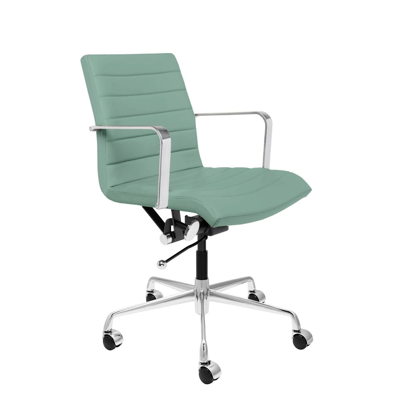 SOHO II Ribbed Management Chair (Sage Green)