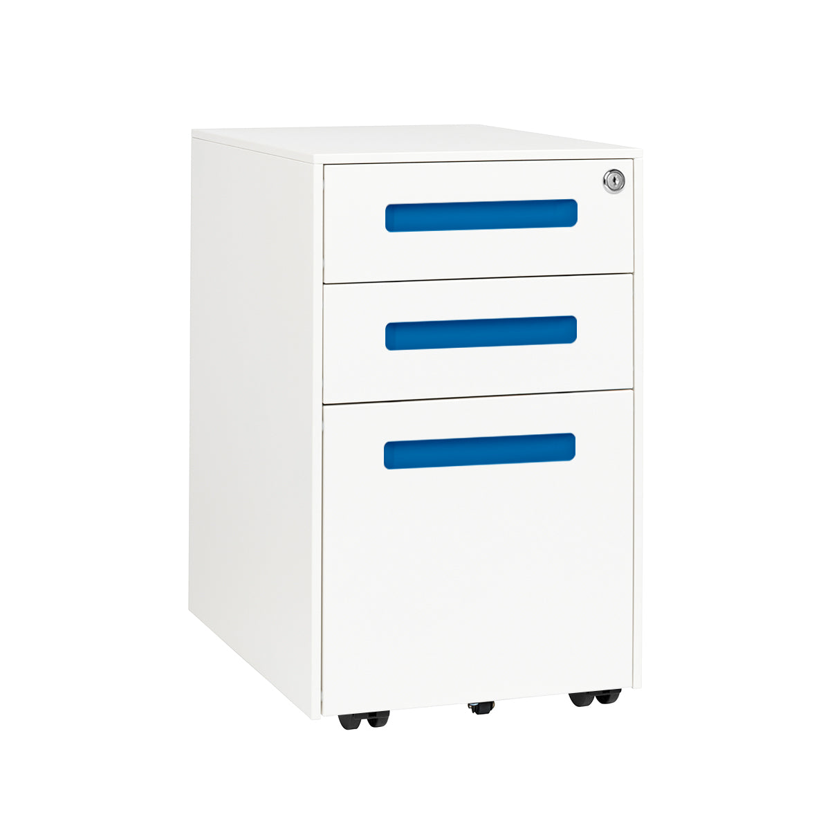 Stockpile Square File Cabinet (Blue)