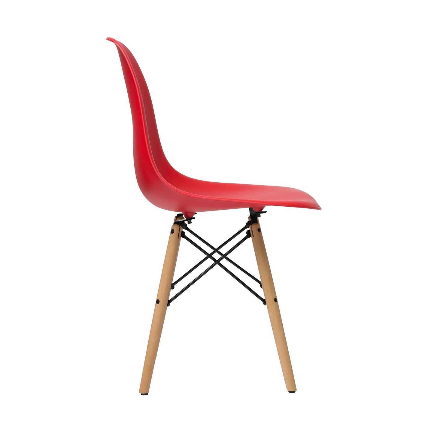 Chelsea DSW Side Chairs - Set of 2 (Red)