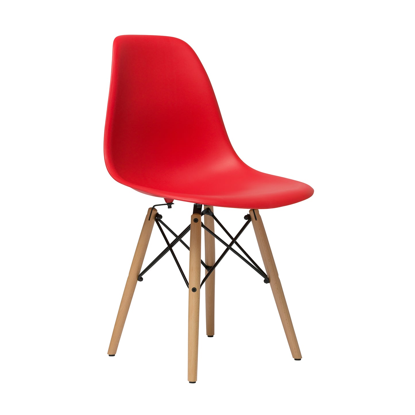 Chelsea DSW Side Chairs - Set of 2 (Red)