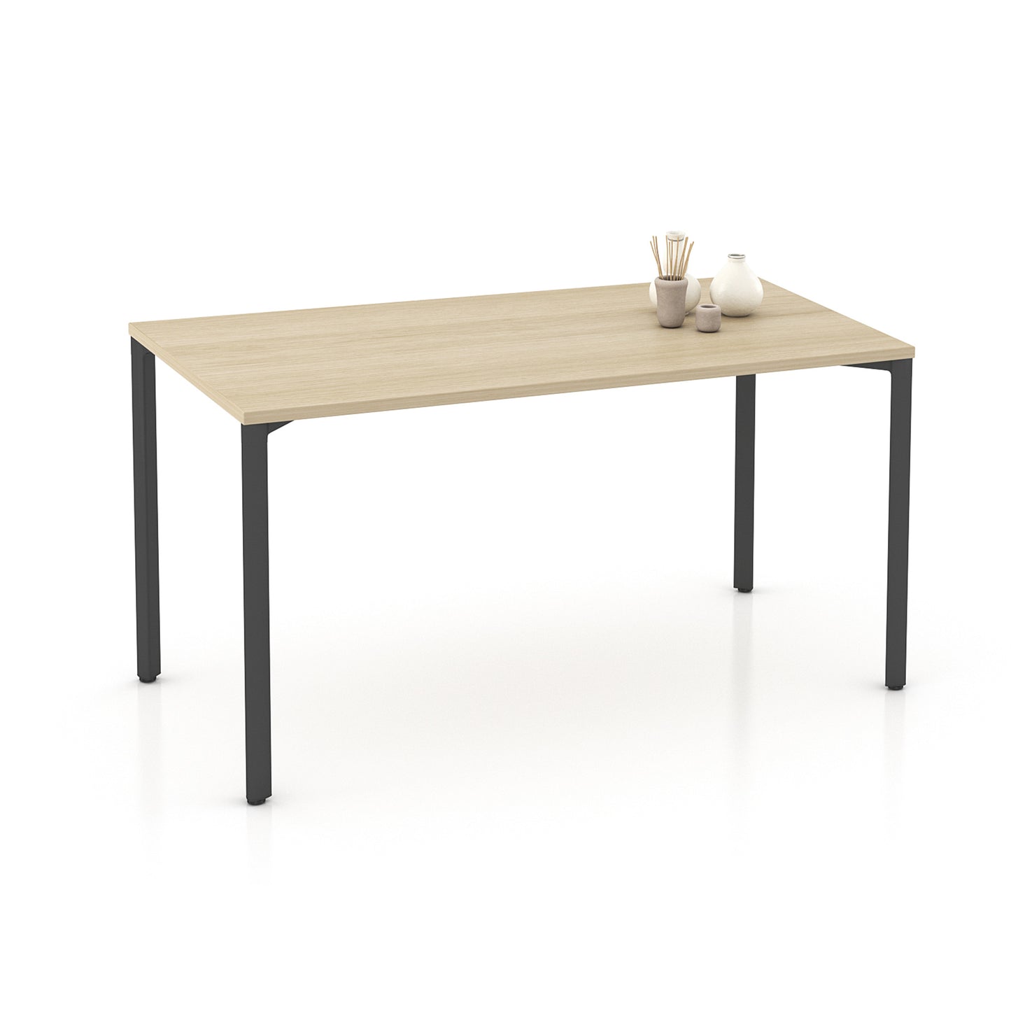 Hudson Executive Desk (Light Oak Top)