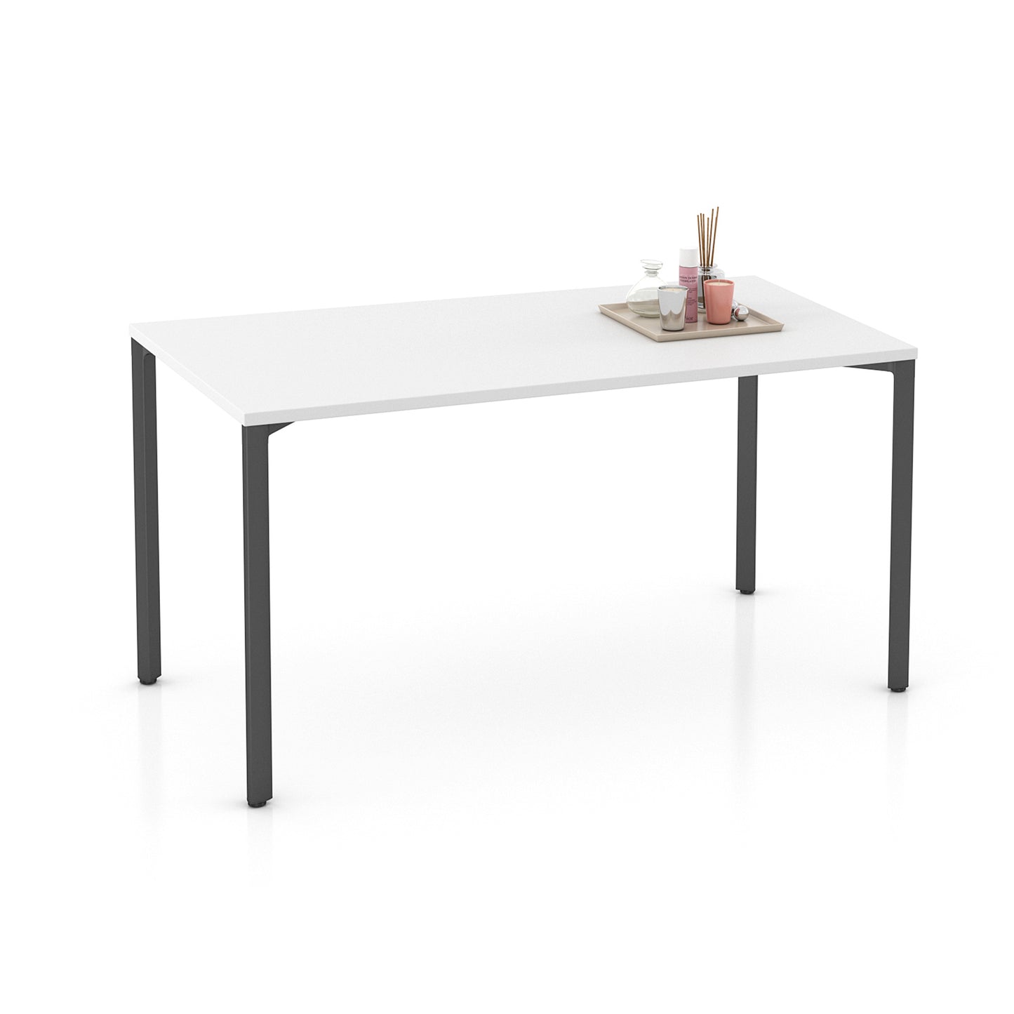 Hudson Executive Desk (White Top)