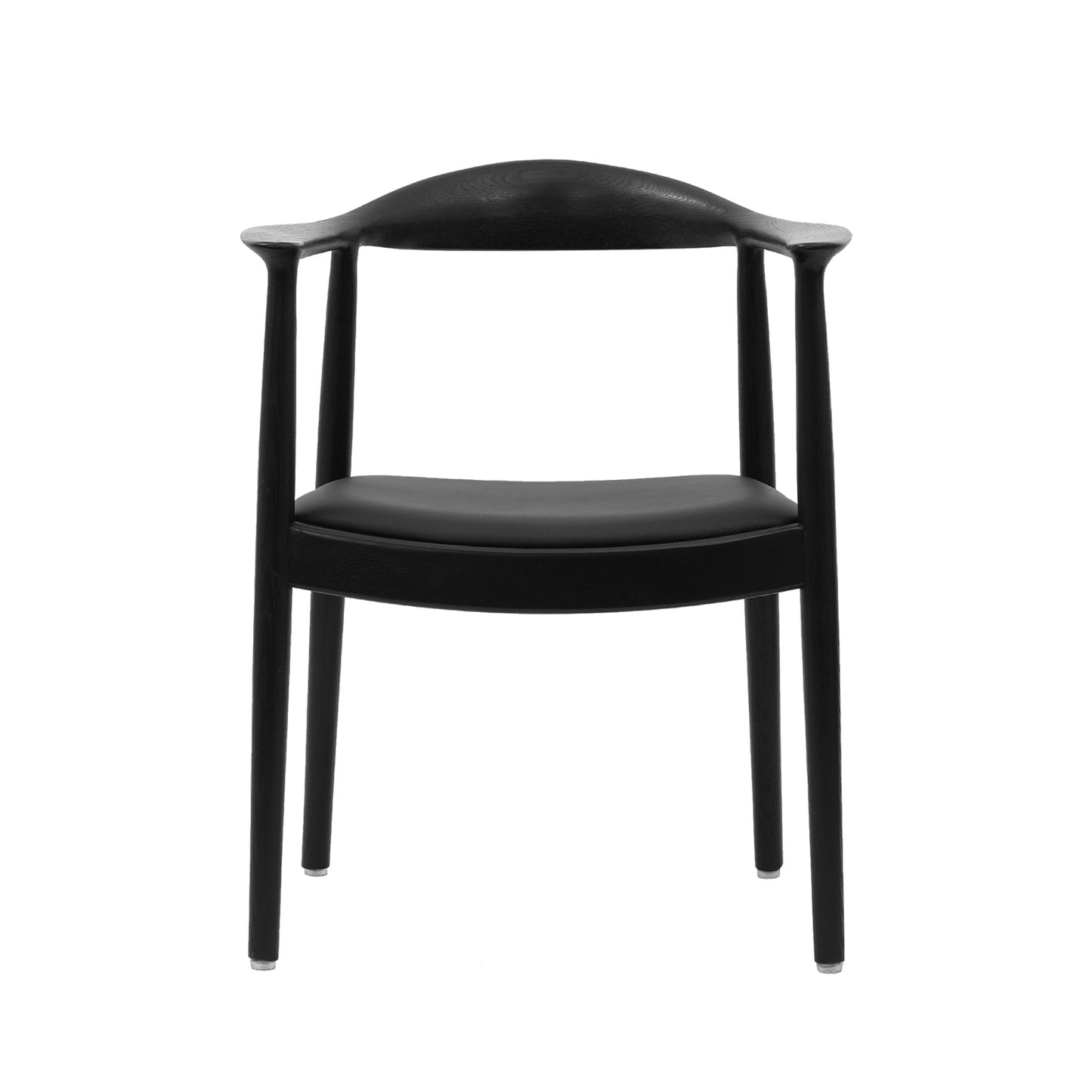 Kennedy Armchair (Black/Italian Leather)