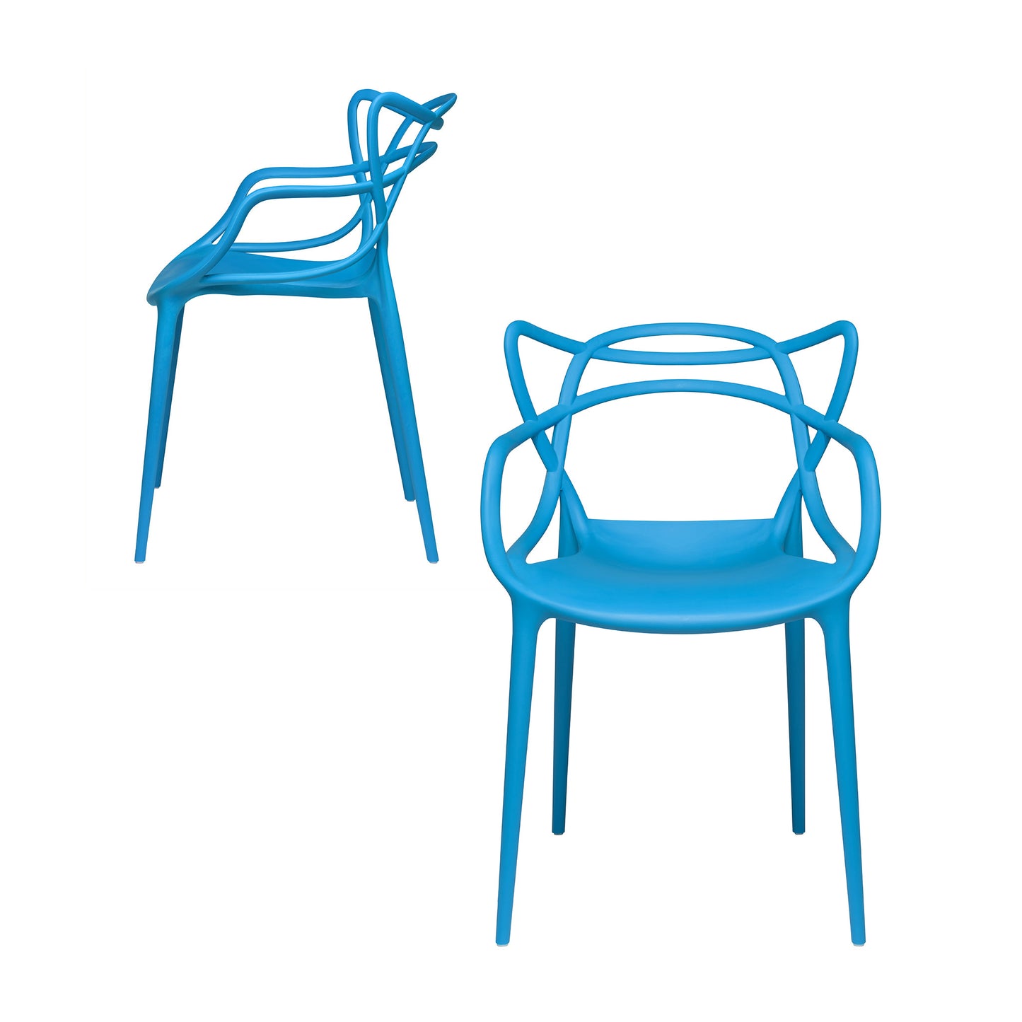 Set of 2 - Masters Entangled Chair (Light Blue)