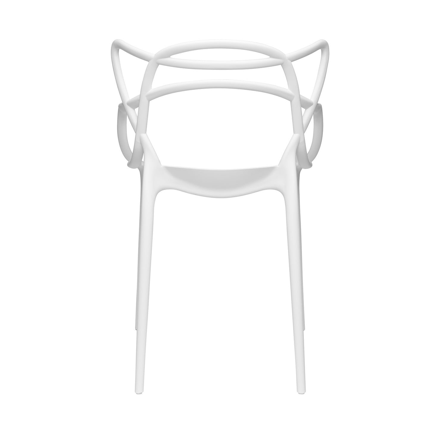 Set of 2 - Masters Entangled Chair (White)