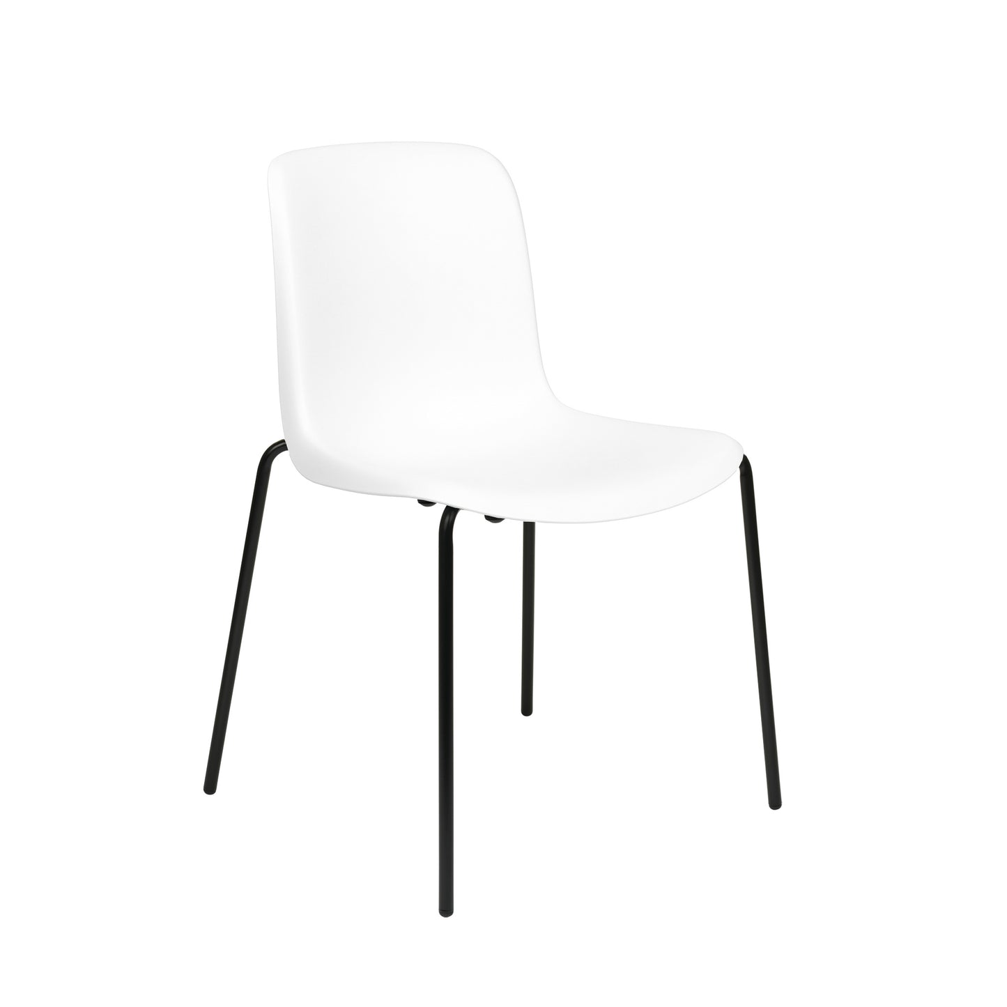 Murray Side Chairs, 4-Leg Base, Set of 2 (White)