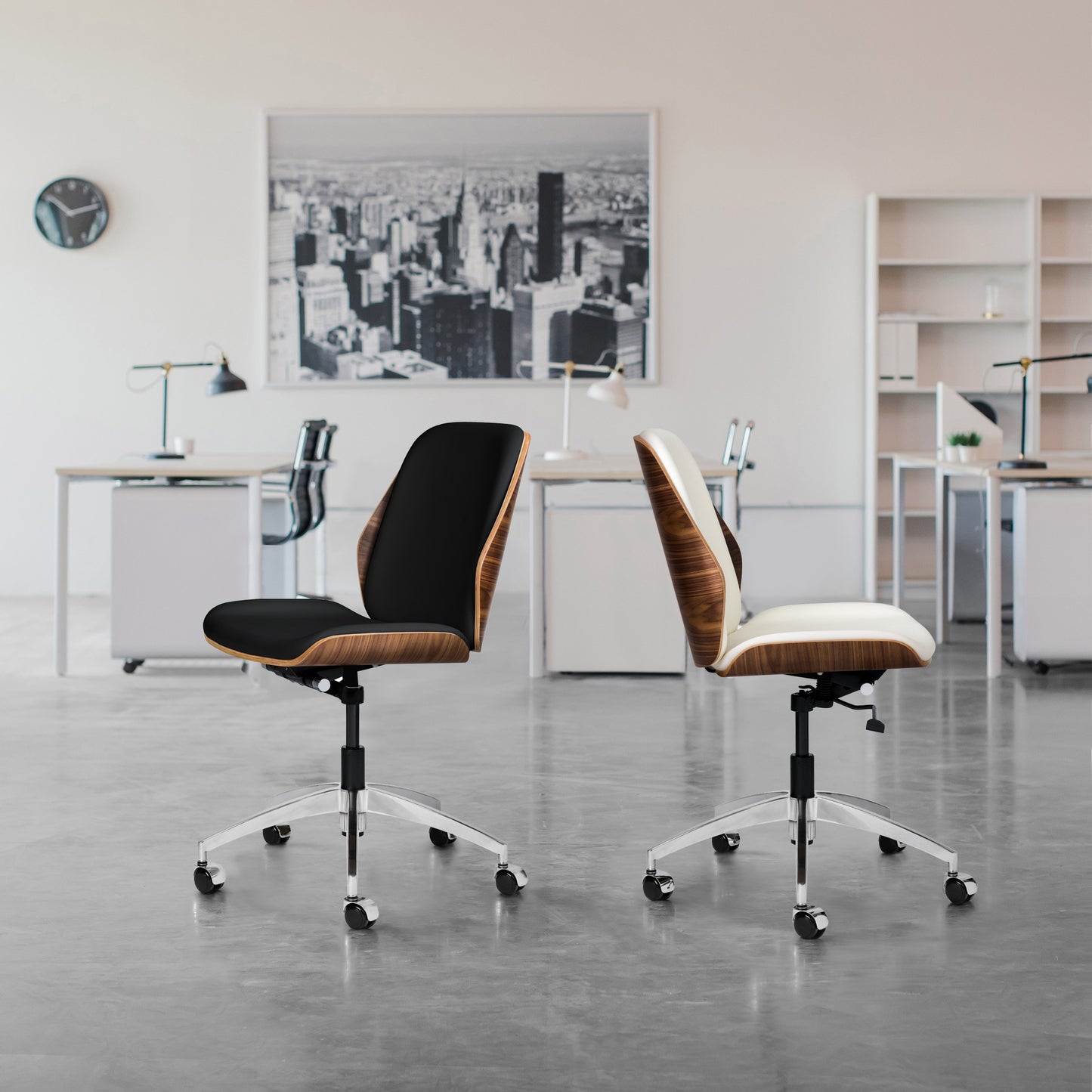 Rockefeller Task Chair (White)