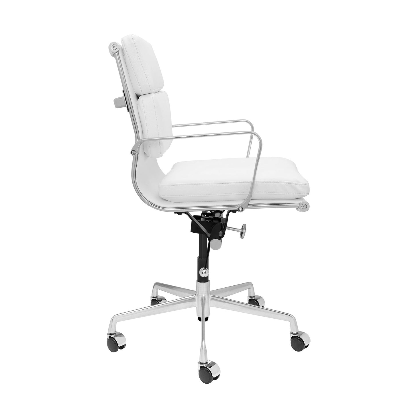Classic SOHO Soft Padded Management Chair (White)