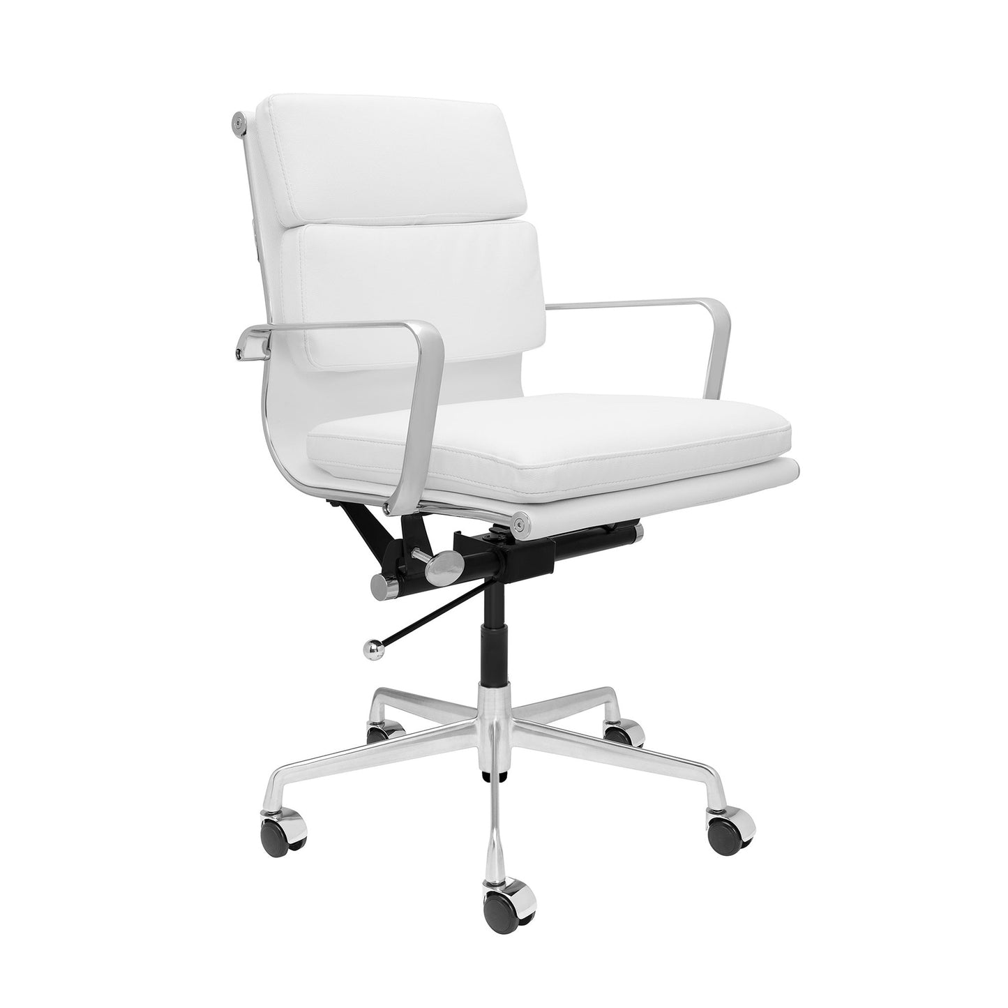 Classic SOHO Soft Padded Management Chair (White)