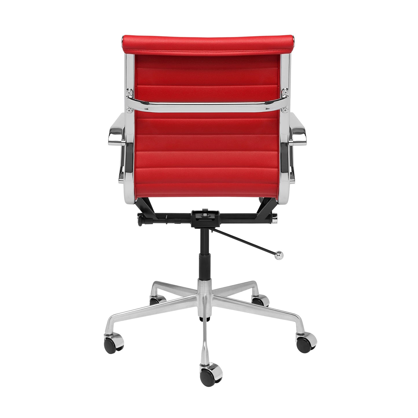 Classic SOHO Ribbed Management Chair (Red)