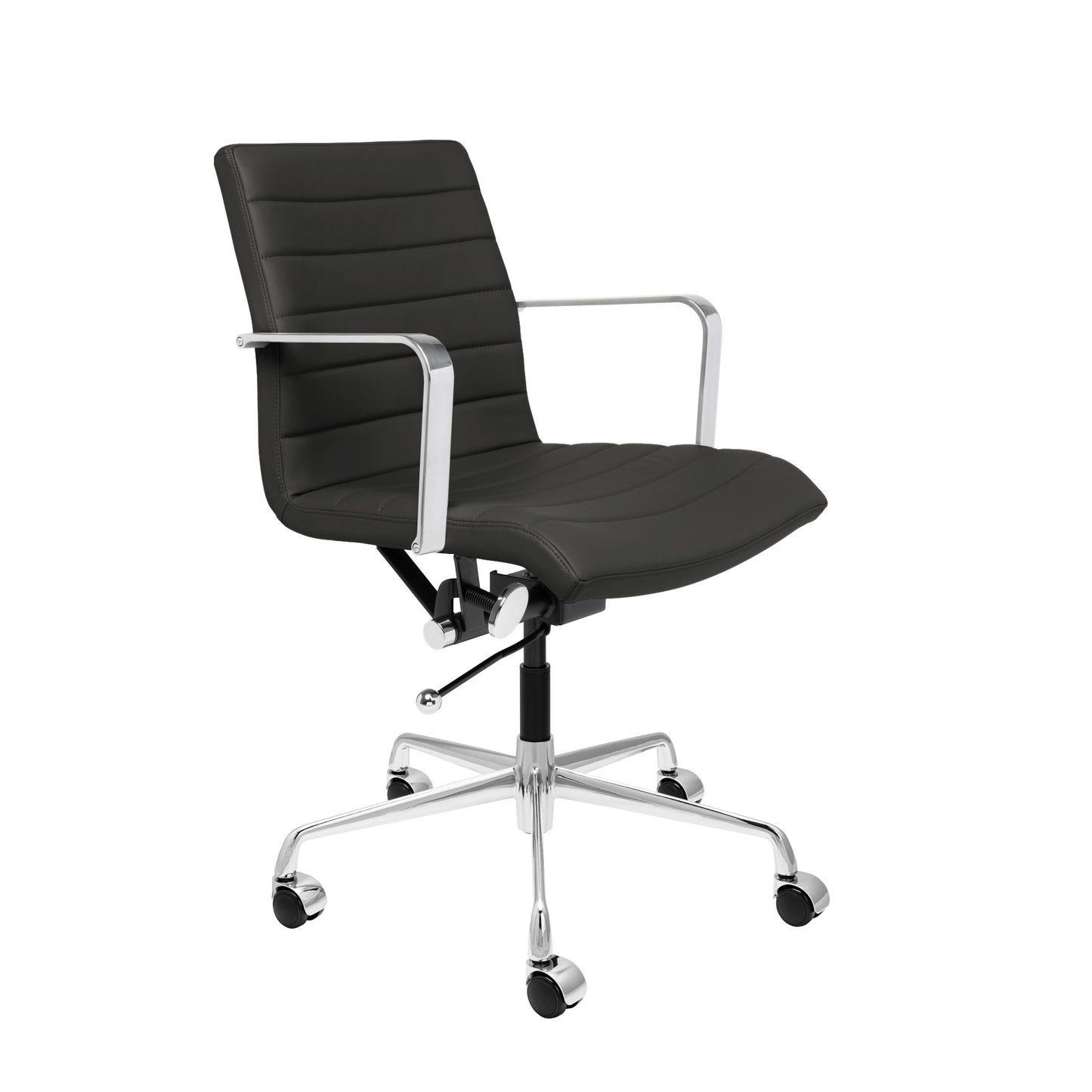 SOHO II Ribbed Management Chair (Black)