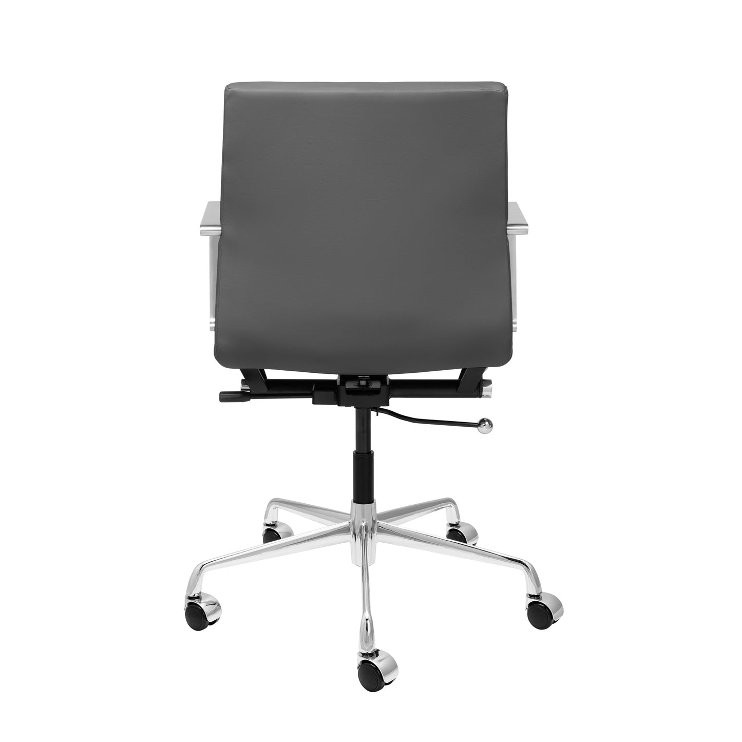 SOHO II Ribbed Management Chair (Dark Grey)