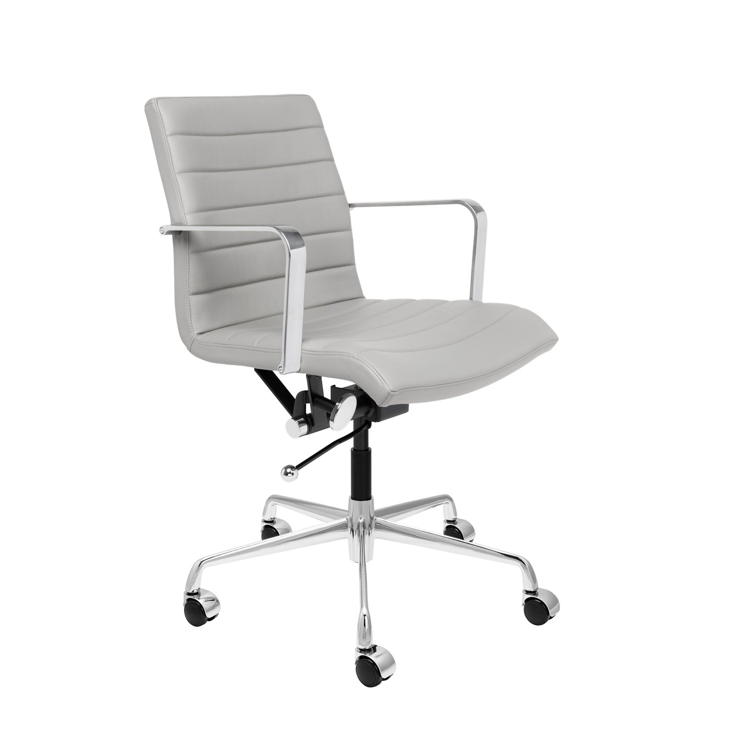 SOHO II Ribbed Management Chair (Grey)