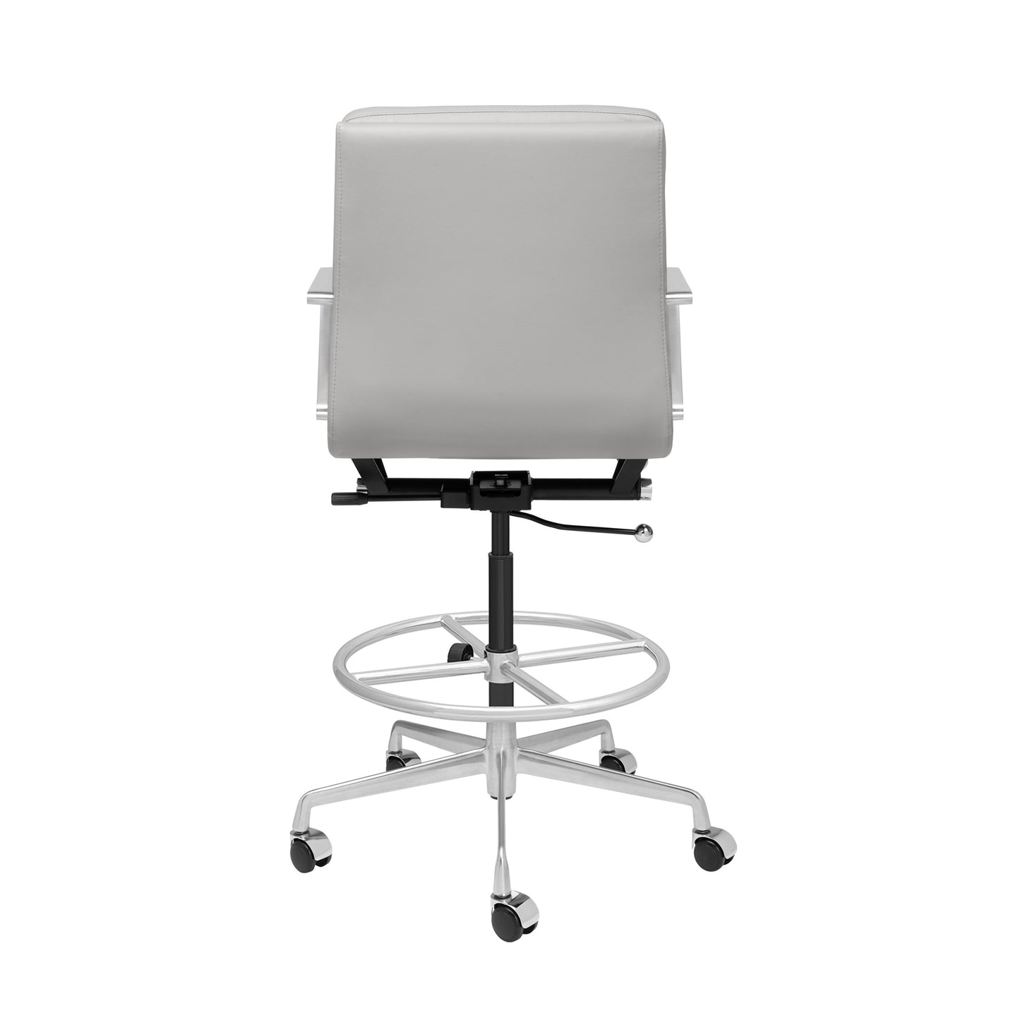 SHIPS MAY 17TH - SOHO II Padded Drafting Chair (Grey)