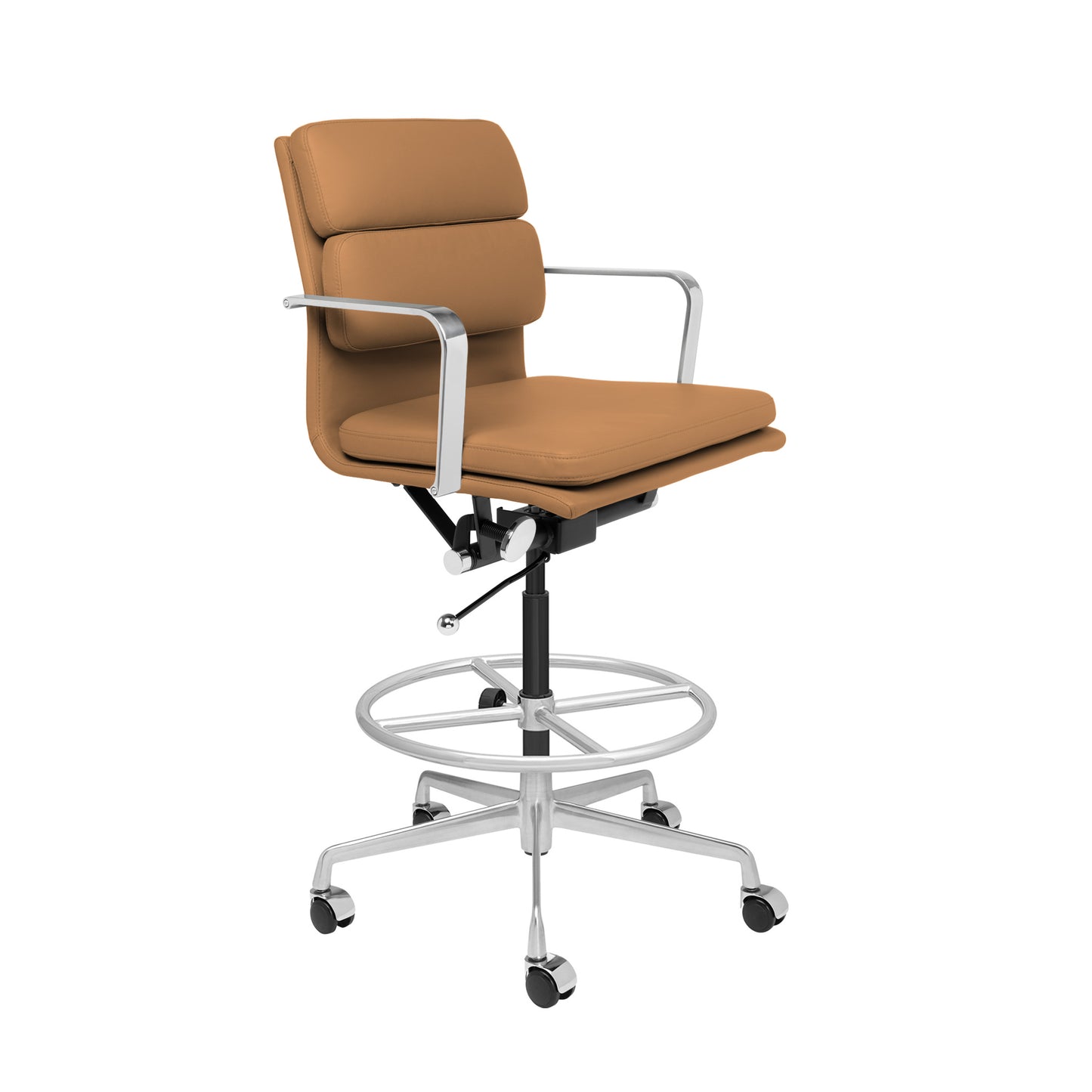 SOHO II Padded Drafting Chair (Tan)