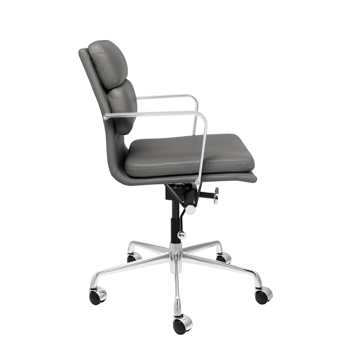 SOHO II Padded Management Chair (Dark Grey)