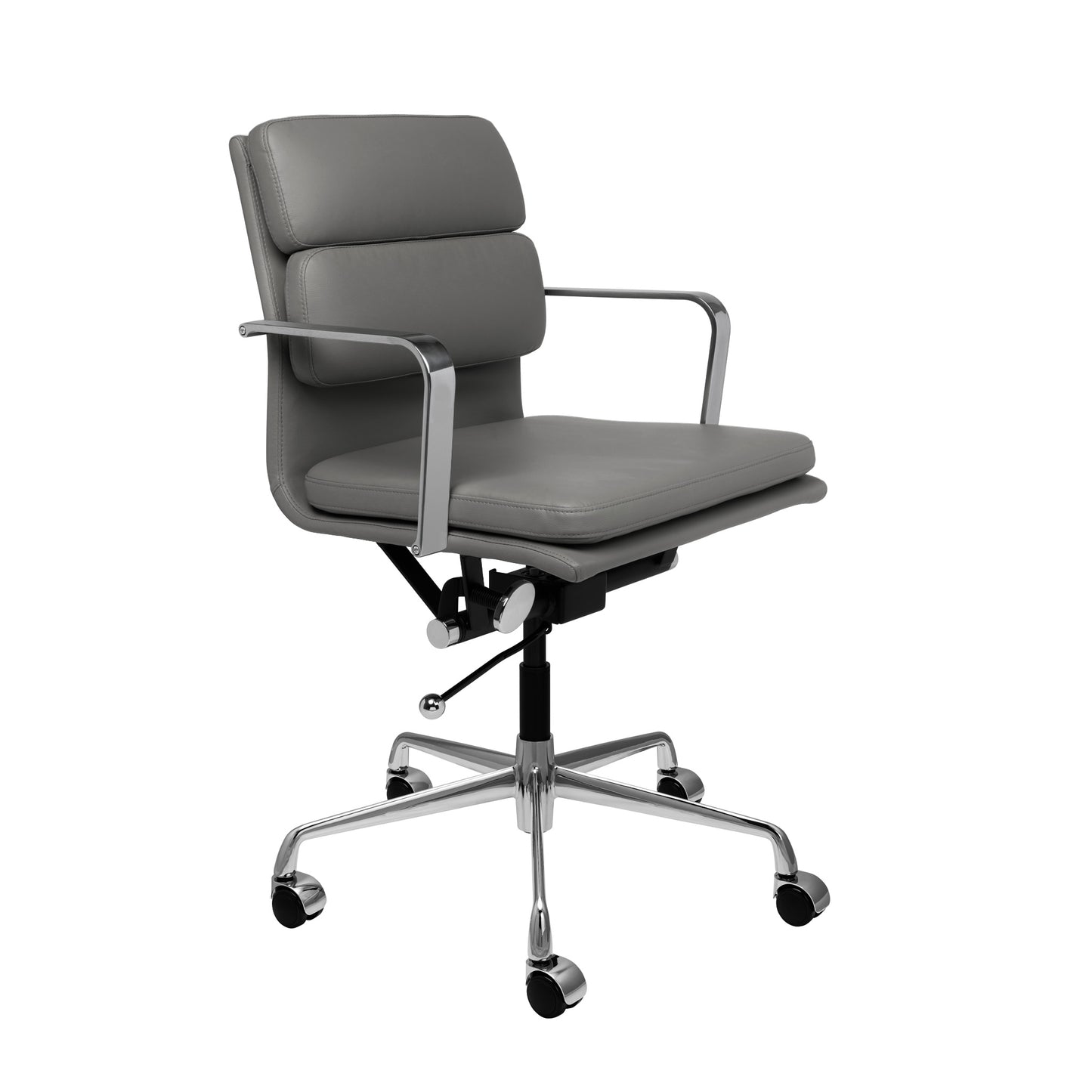 SOHO II Padded Management Chair (Dark Grey)