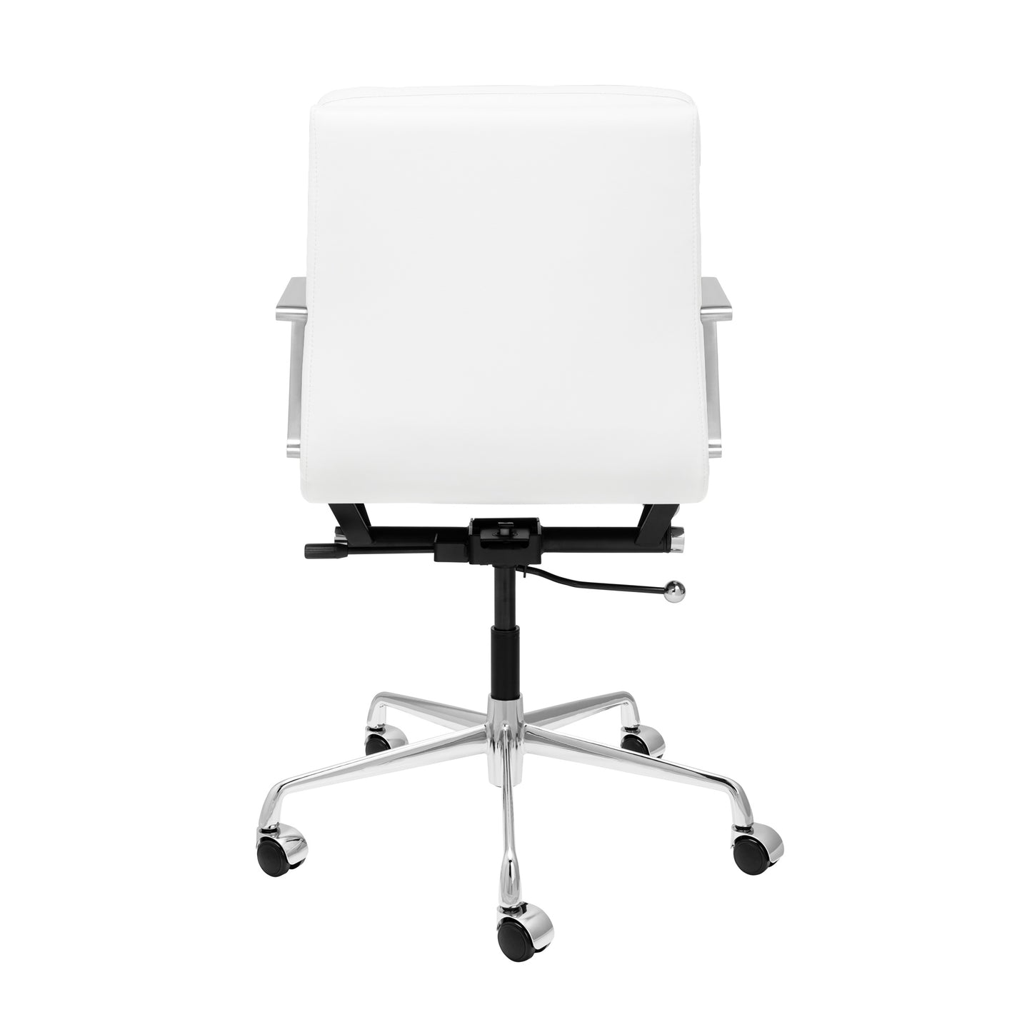 SOHO II Padded Management Chair (White)