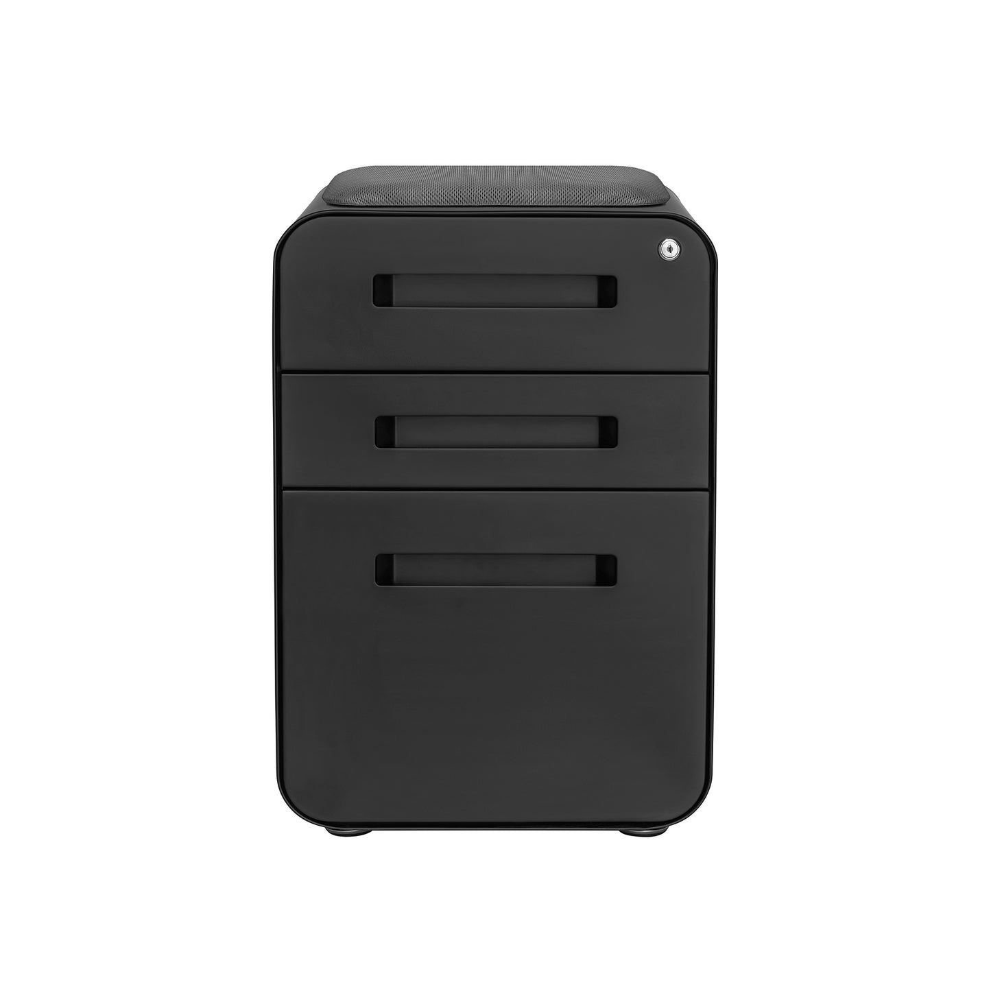 Stockpile Curve Seat File Cabinet (Black)