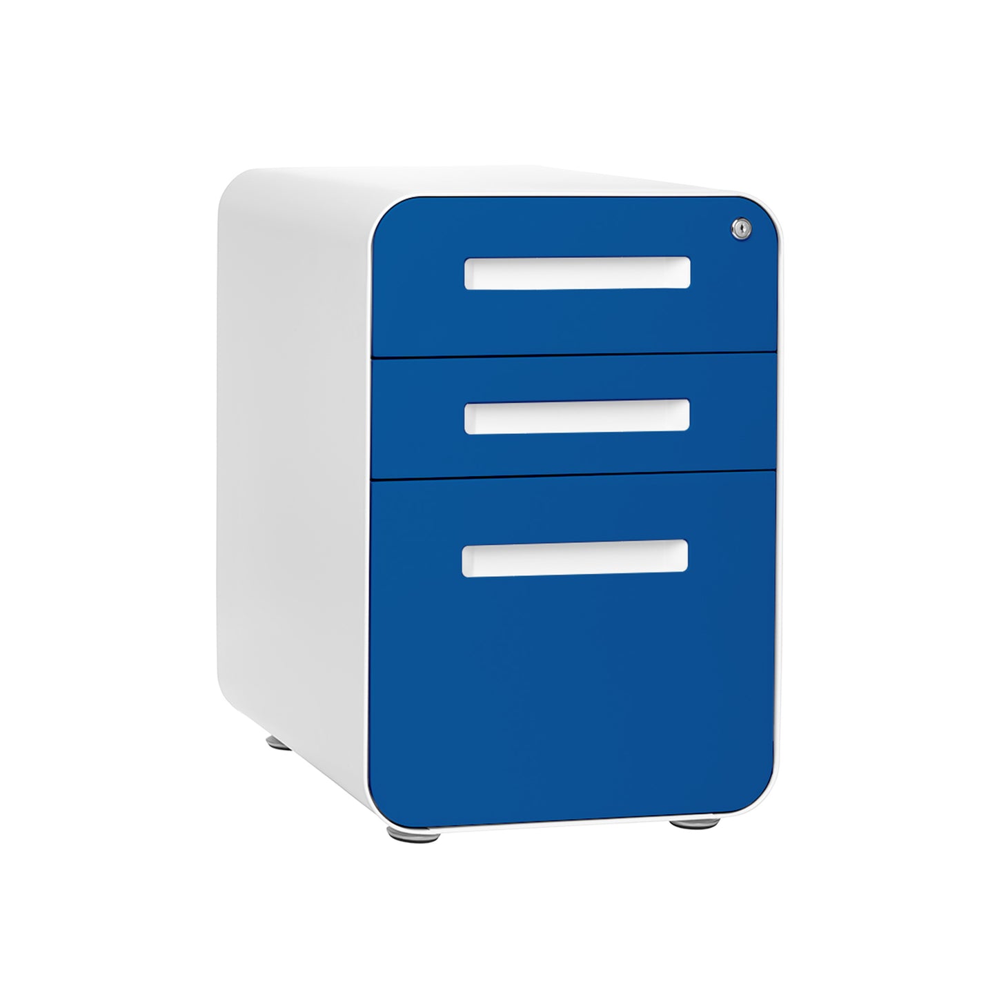 Stockpile Curve File Cabinet (Blue Faceplate)