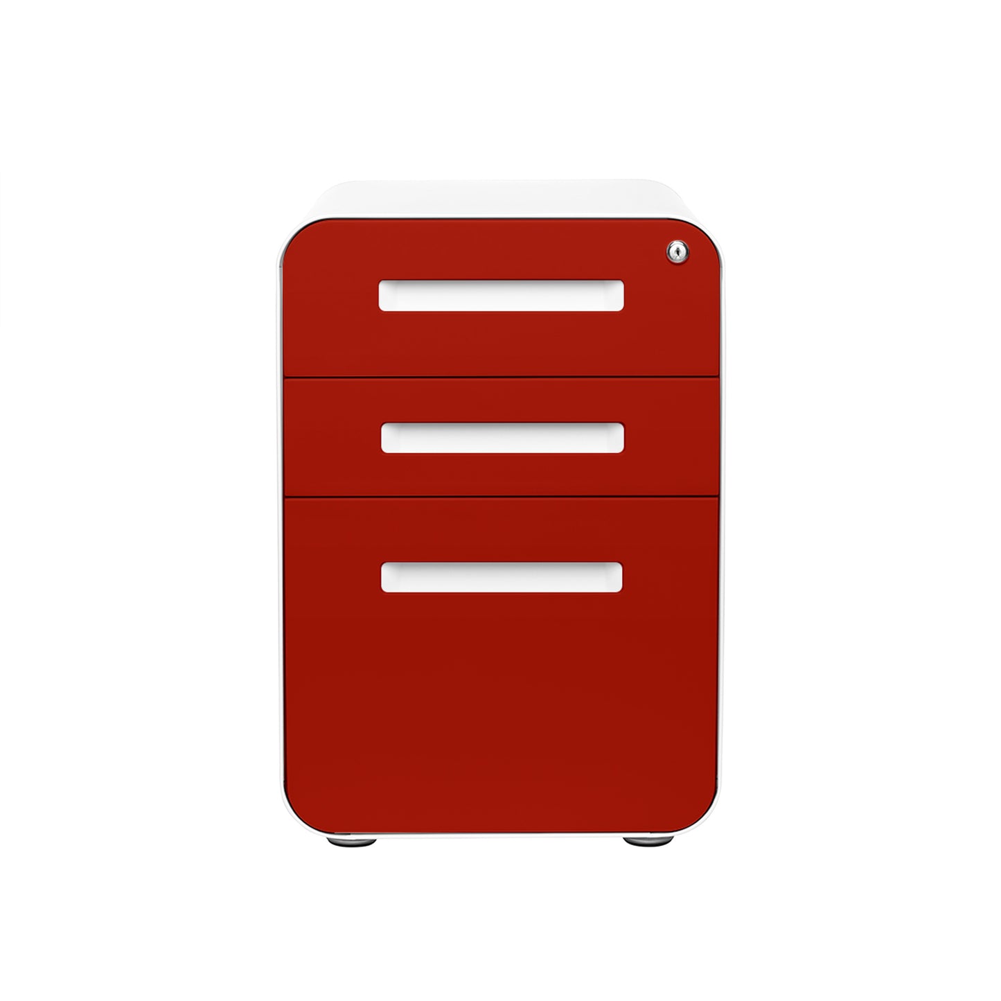 Stockpile Curve File Cabinet (Red Faceplate)