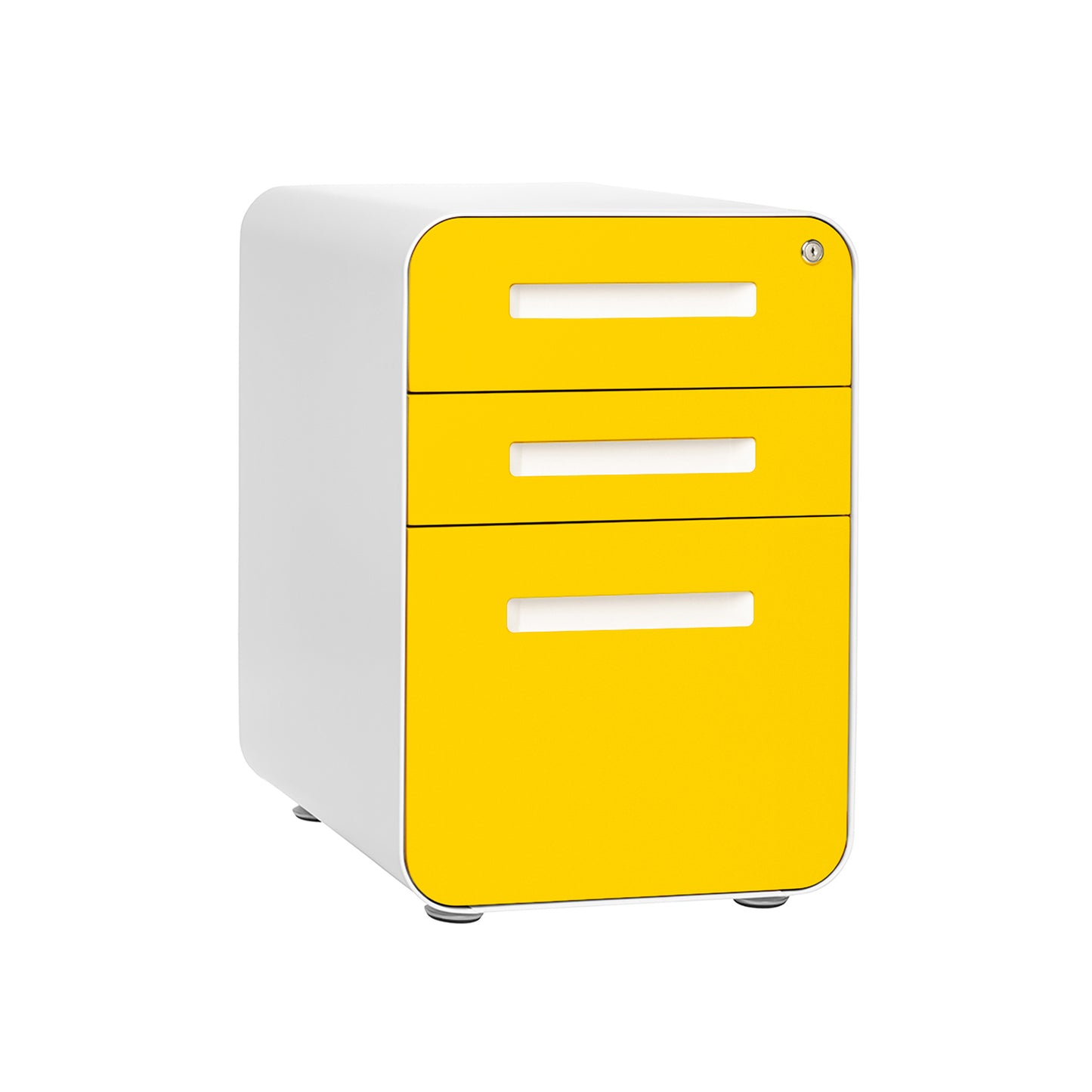 Stockpile Curve File Cabinet (Yellow Faceplate)