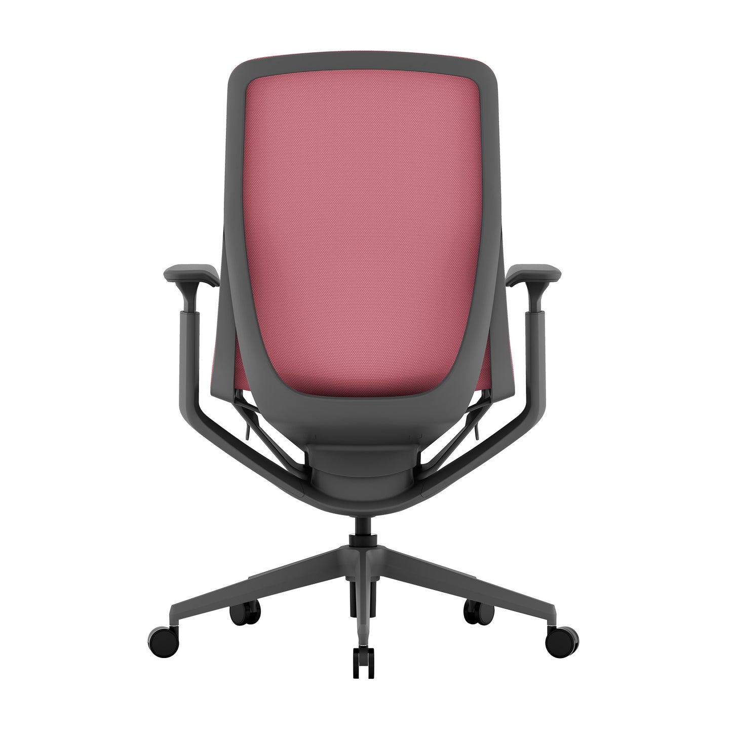 Waverly Mesh Chair (Red Mesh/Dark Grey Frame)