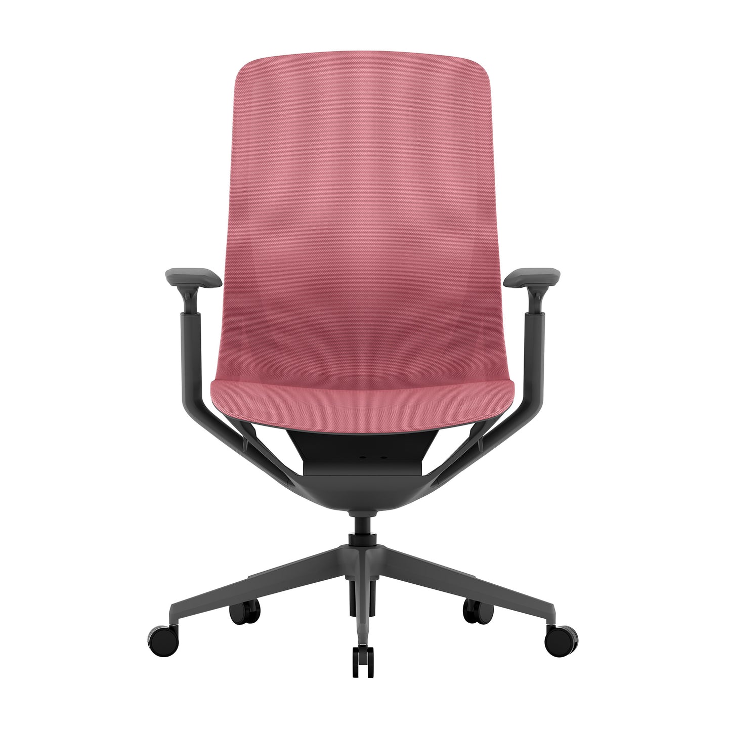 Waverly Mesh Chair (Red Mesh/Dark Grey Frame)