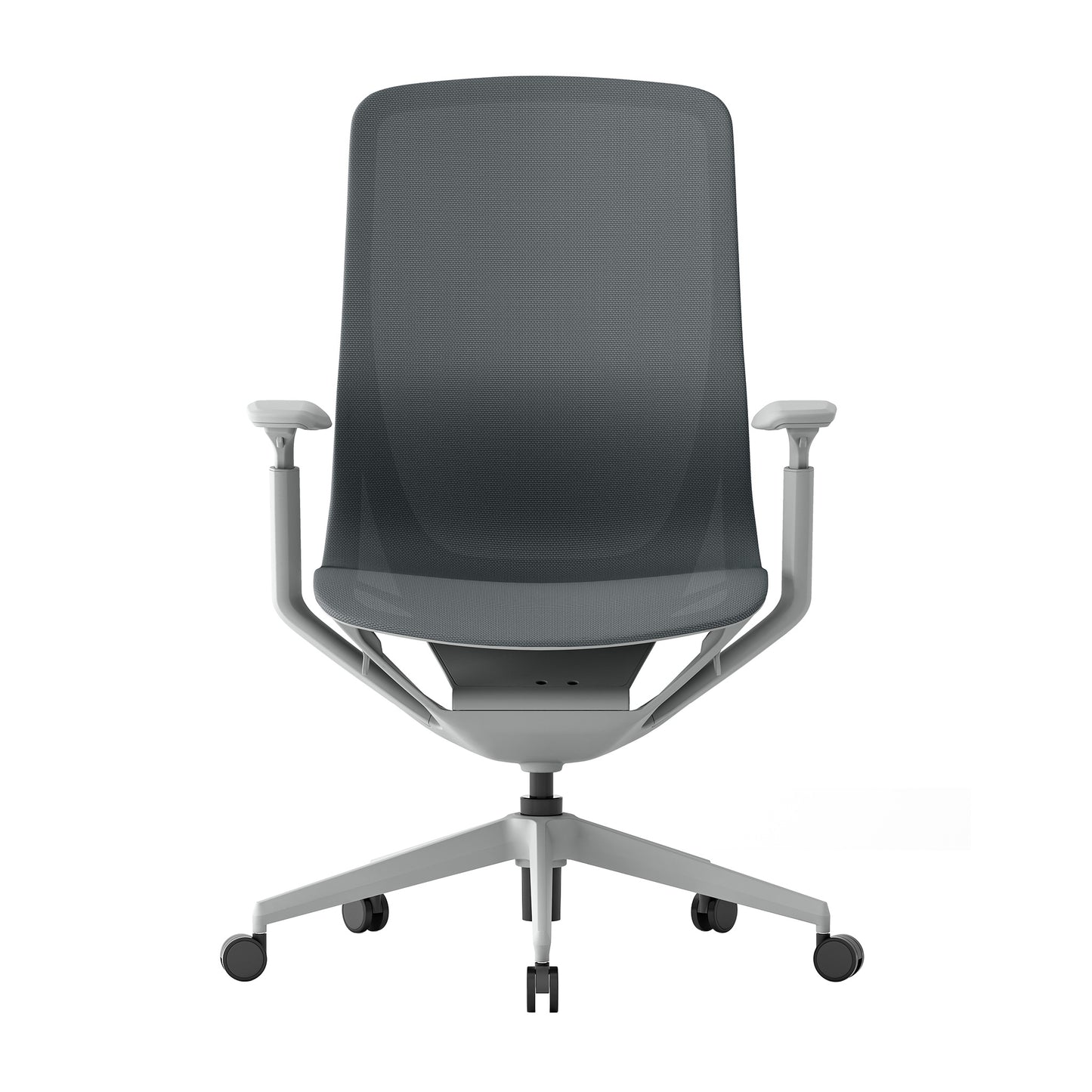Waverly Mesh Chair (Black Mesh/Grey Frame)