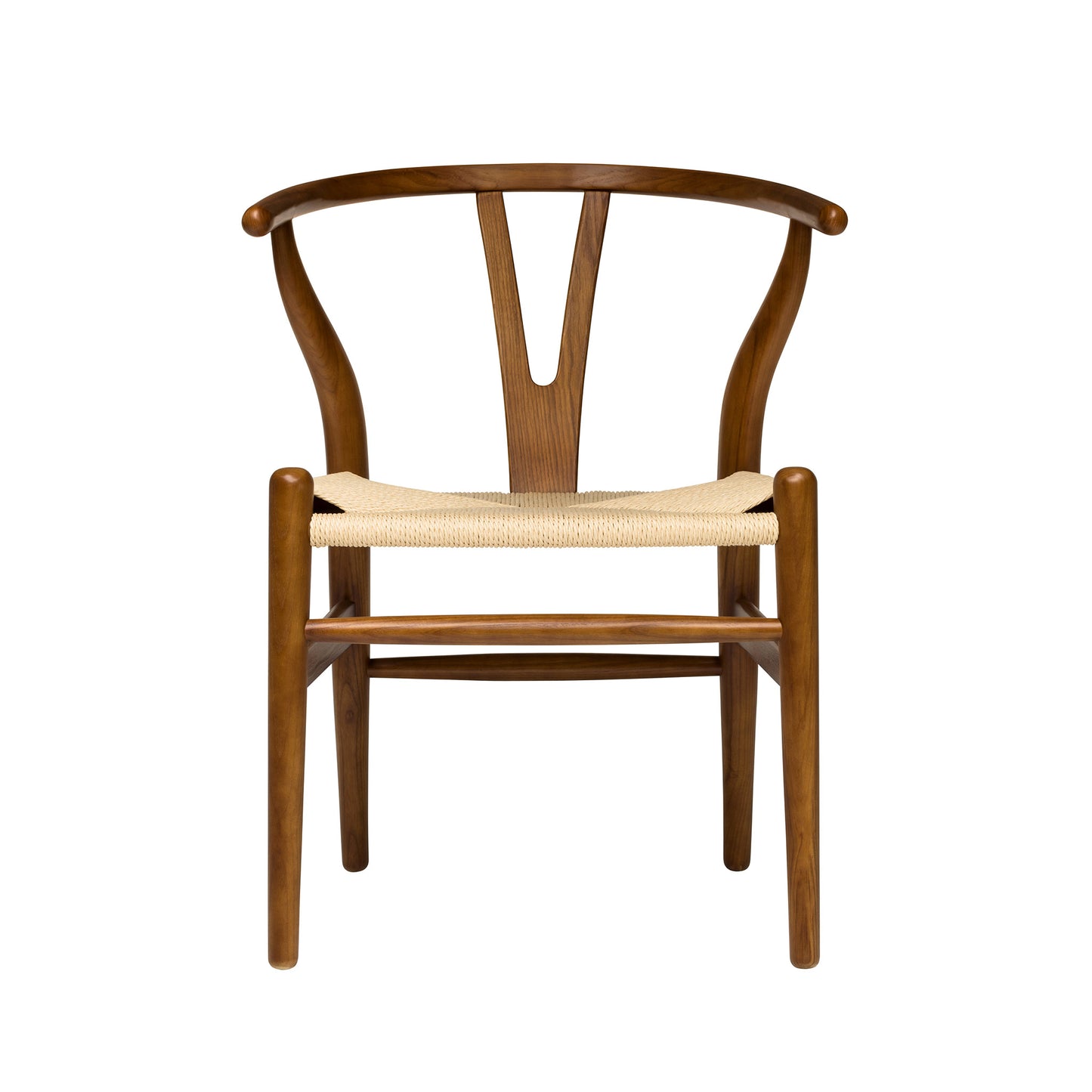 Wishbone Chair (Walnut/Natural Woven Cord)