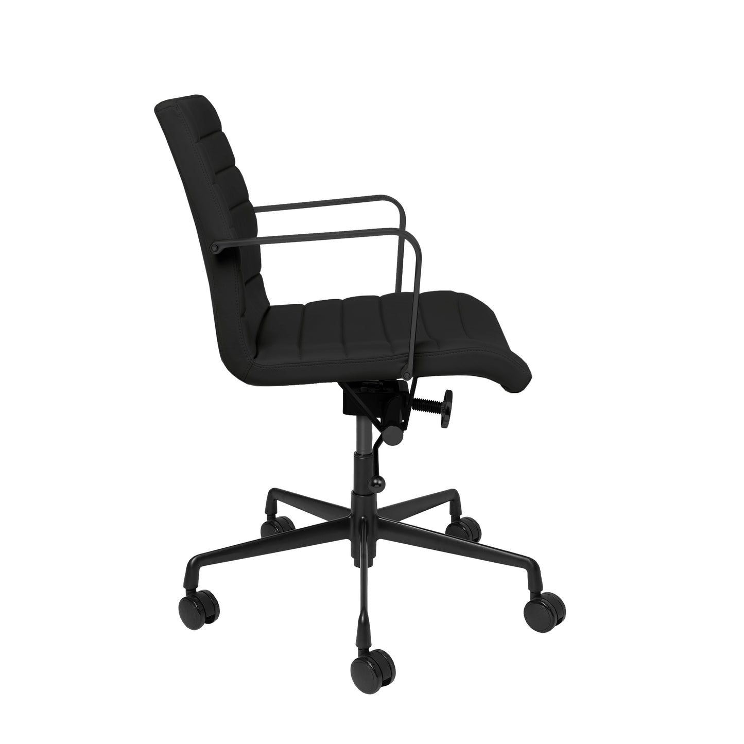 SOHO II Ribbed Management Chair (All Black Limited Edition)