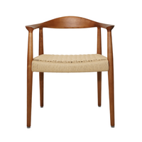 Kennedy Armchair (Walnut/Woven Cord)