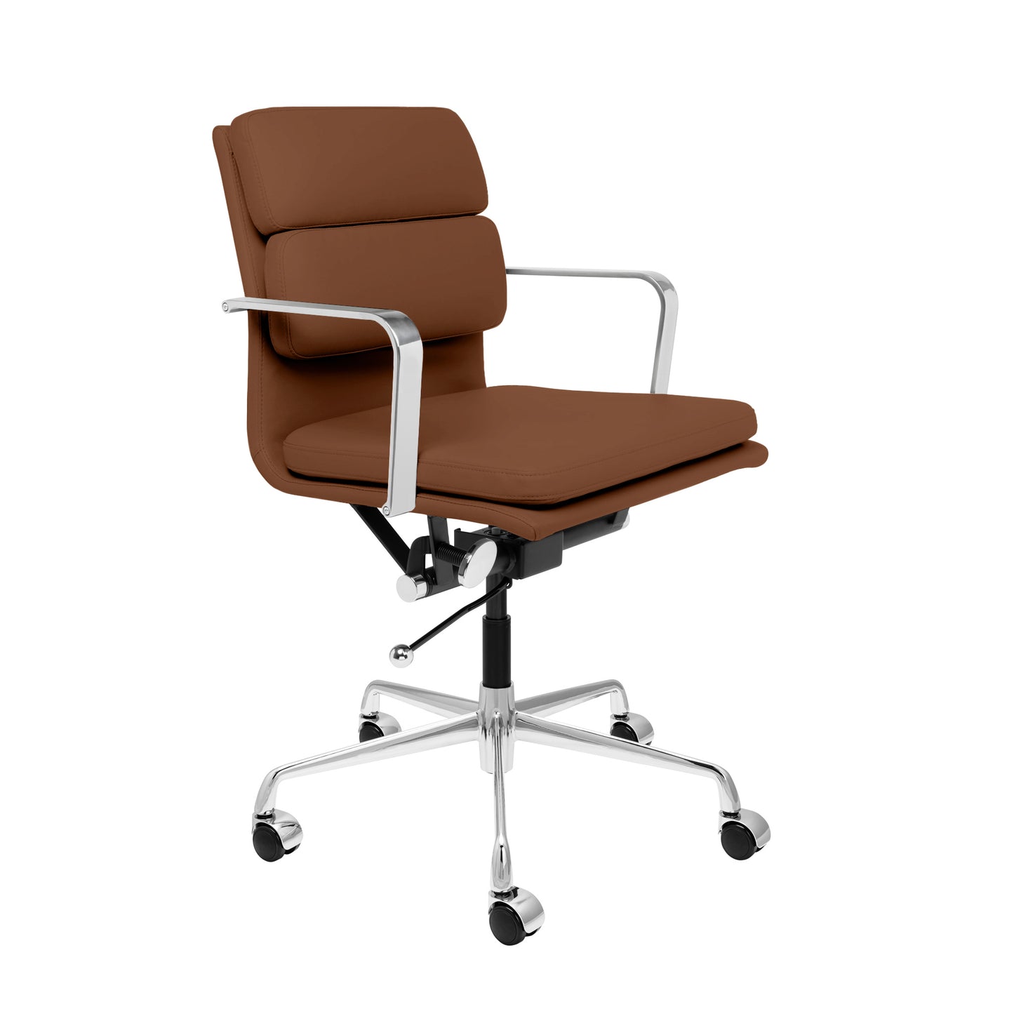 SOHO II Padded Management Chair (Brown)