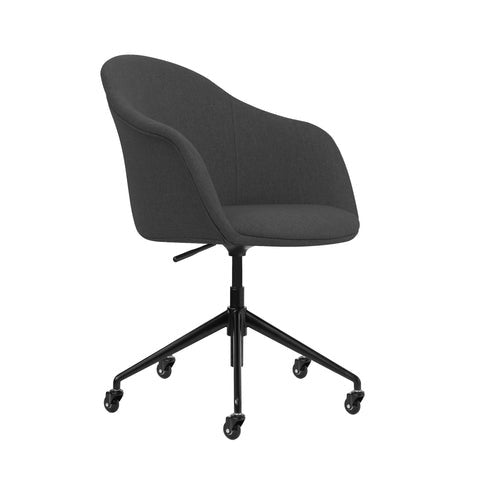 Lexi II Tall Back Padded Chair (Black) – Laura Furniture