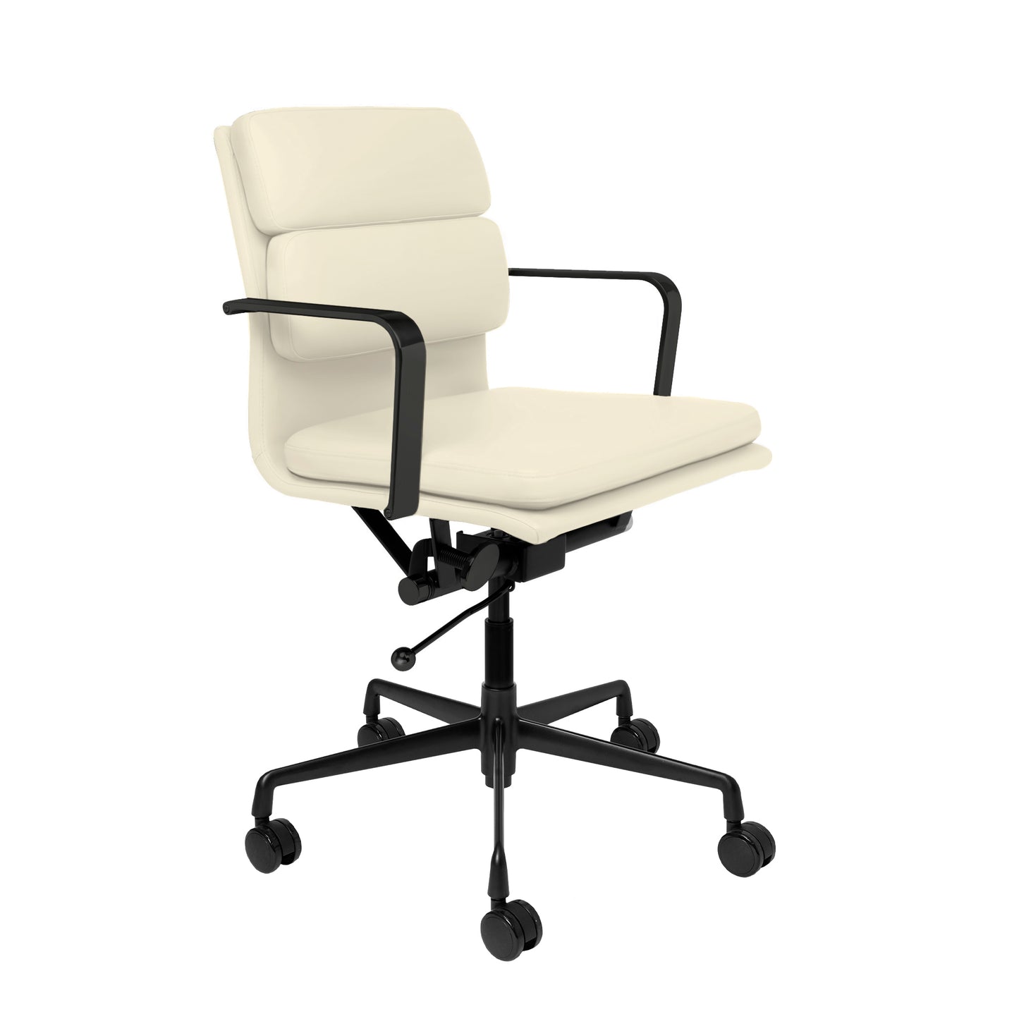 SOHO II Padded Management Chair (Black Frame/Sand)