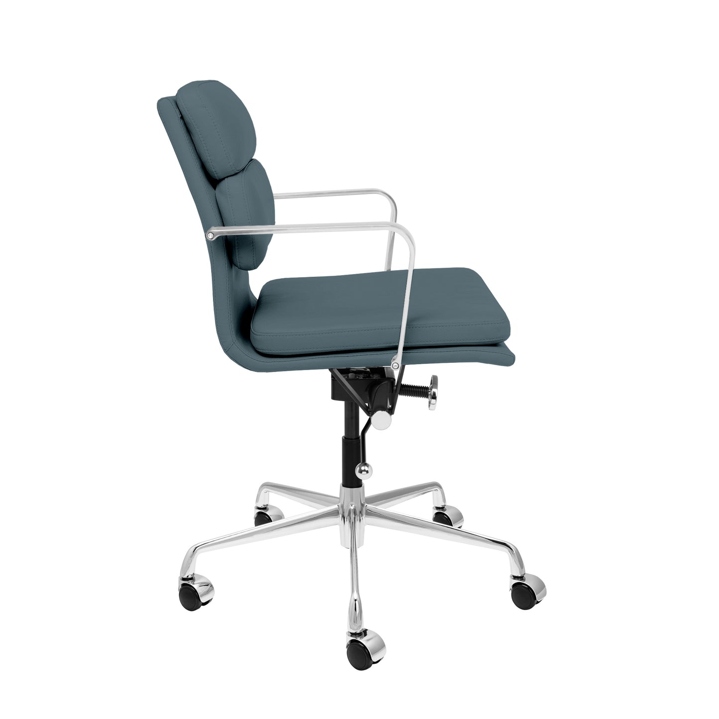 SOHO II Padded Management Chair (Coastal Blue)