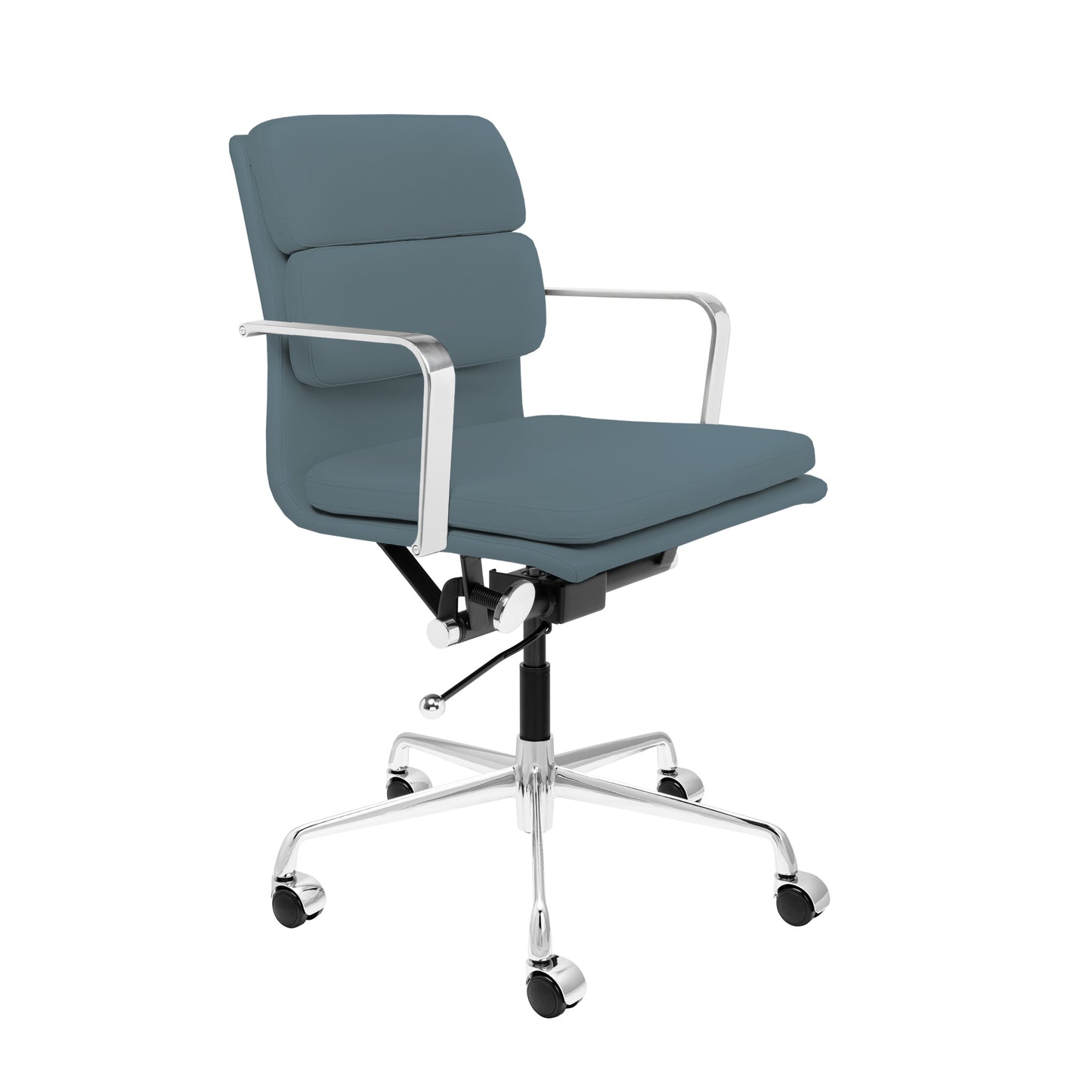 SOHO II Padded Management Chair (Coastal Blue)