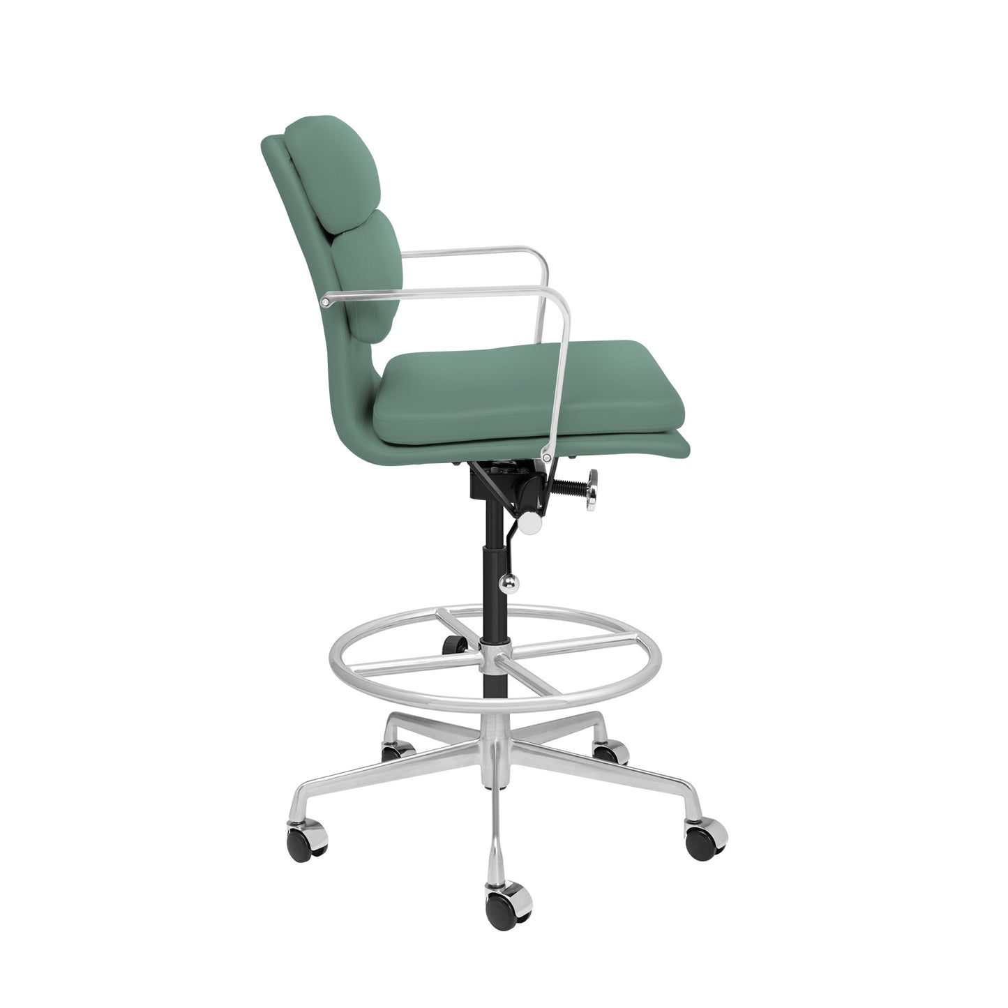 SOHO II Padded Drafting Chair (Sage Green)