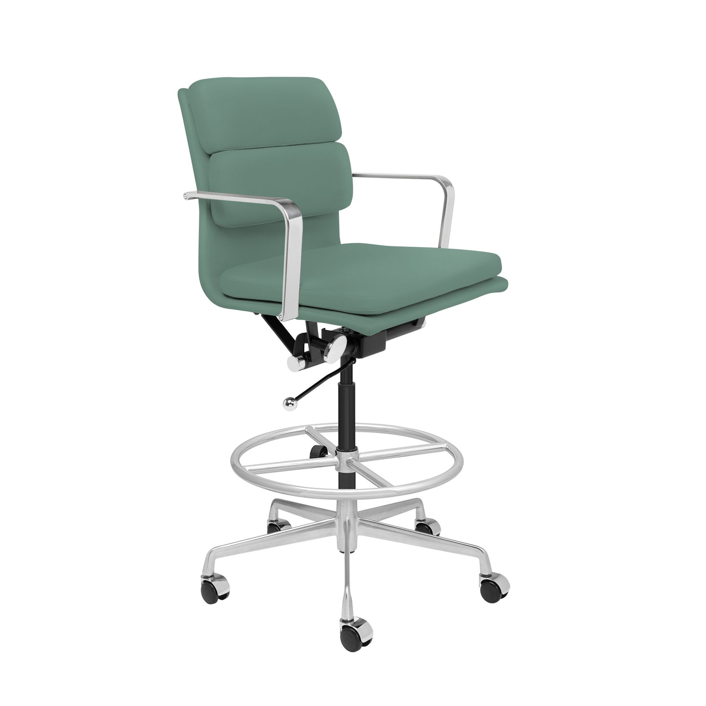 SOHO II Padded Drafting Chair (Sage Green)