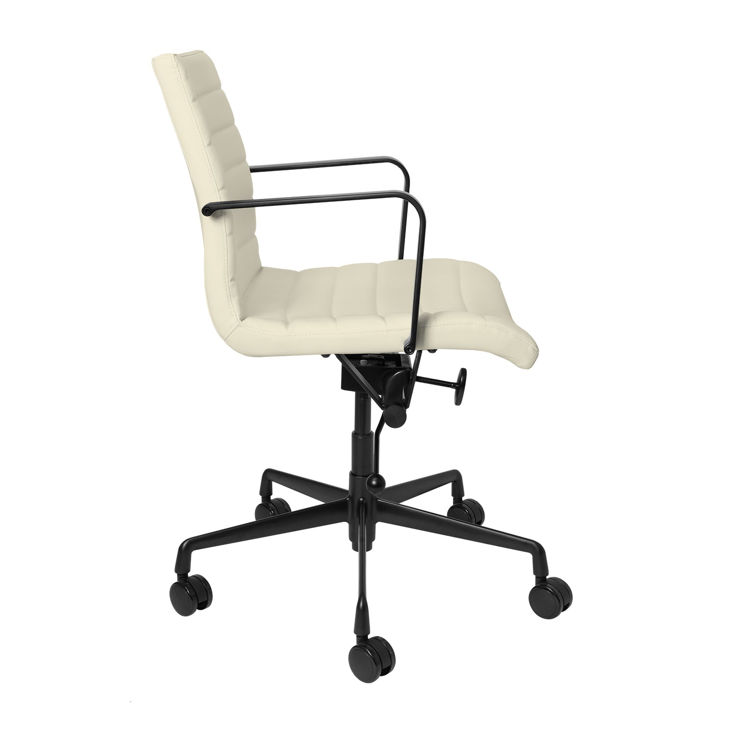 SOHO II Ribbed Management Chair (Black Frame/Sand)